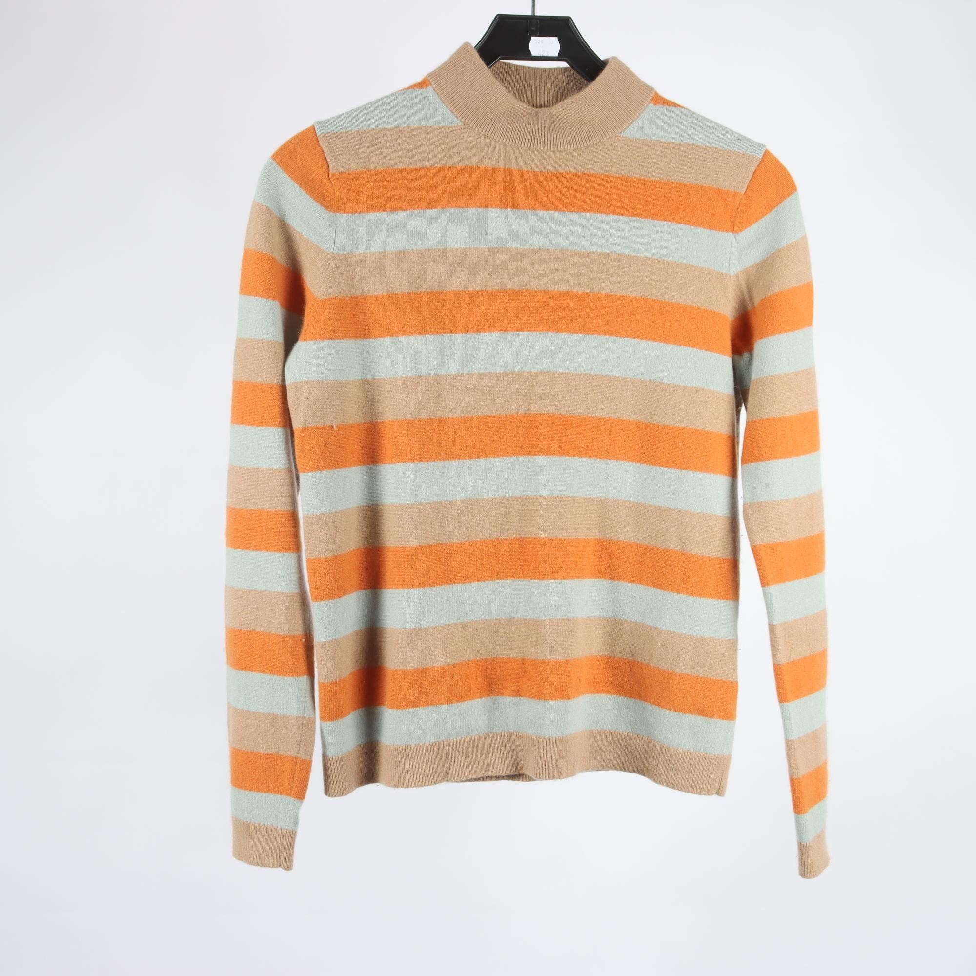 Tröja, Ines de la Fressange x Uniqlo, randig, 100% cashmere, stl. M.