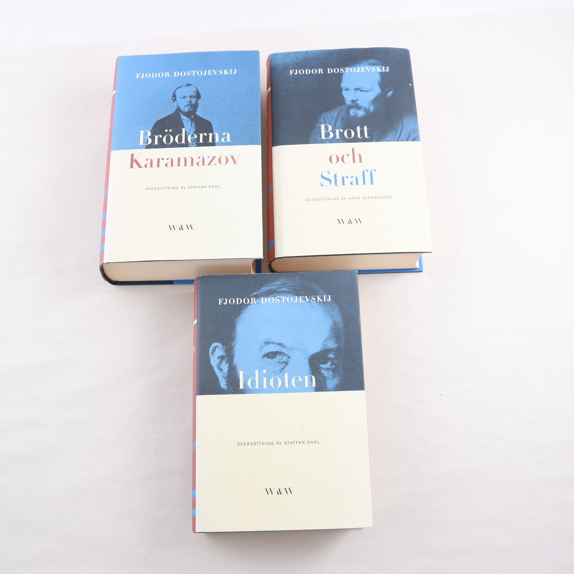 Bokpaket, Fjodor Dostojevskij, 3 titlar