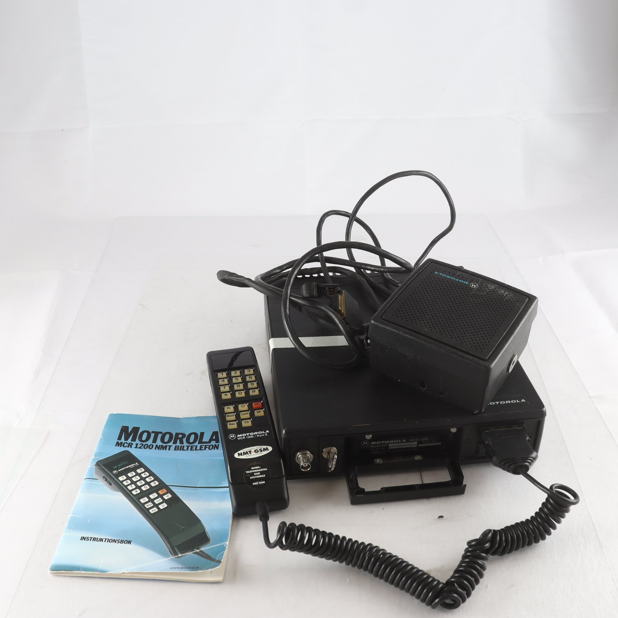 Biltelefon, Motorola, MCR 1200 NMT. Defekt