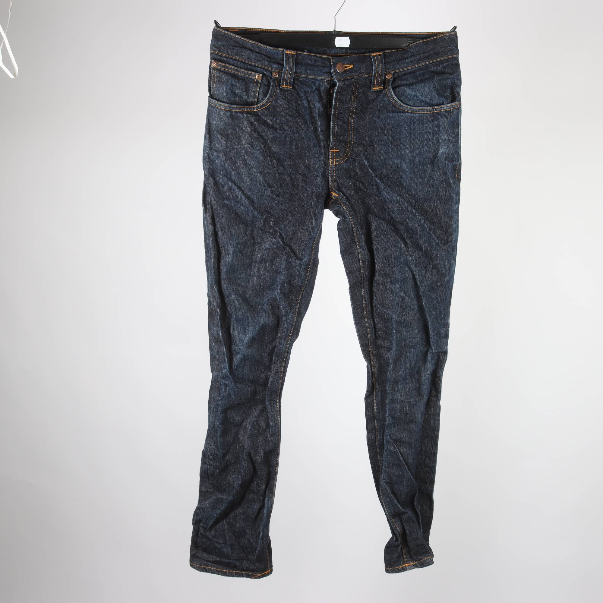 Jeans, Nudie Jeans, Grim Tim, blå, 32/32.