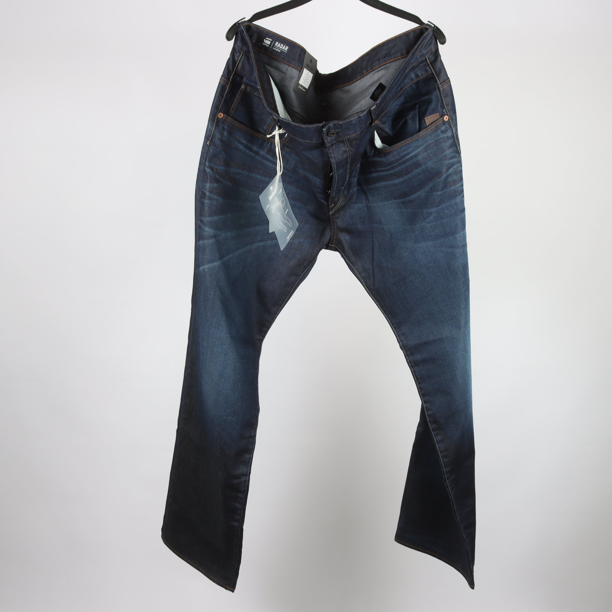 Jeans, G-Star Raw, Radar Loose, blå, stl. 40/32.