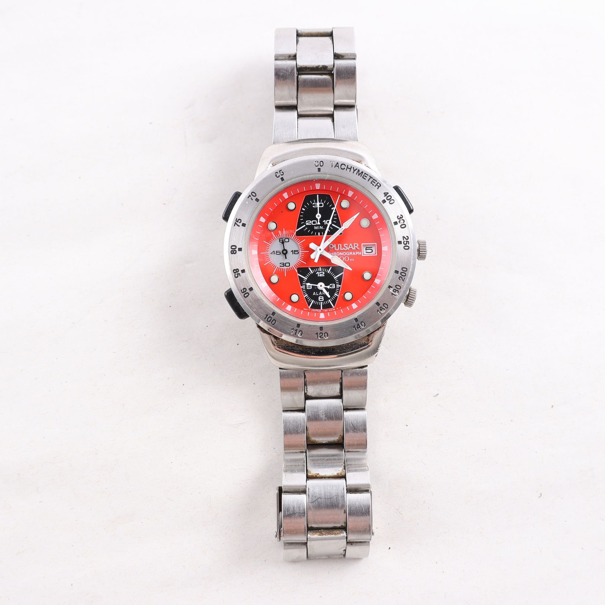 Armbandsur, Pulsar, chronograph, quartz