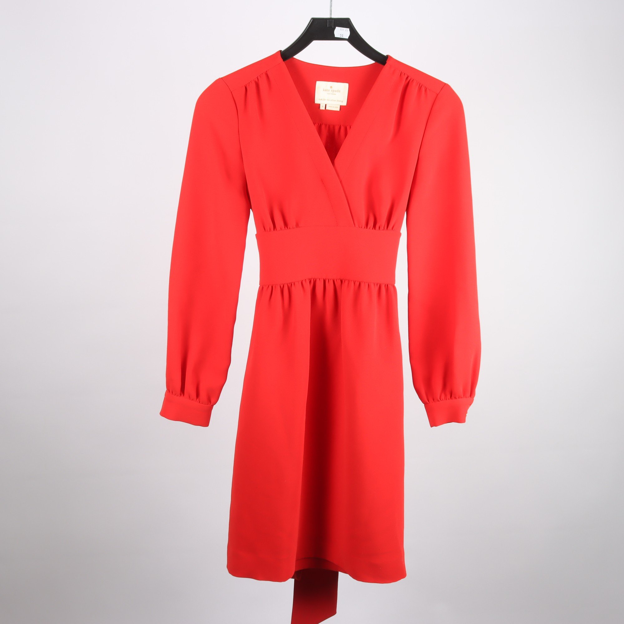 Klänning, Kate Spade, röd, stl. 0 (XXS/XS)