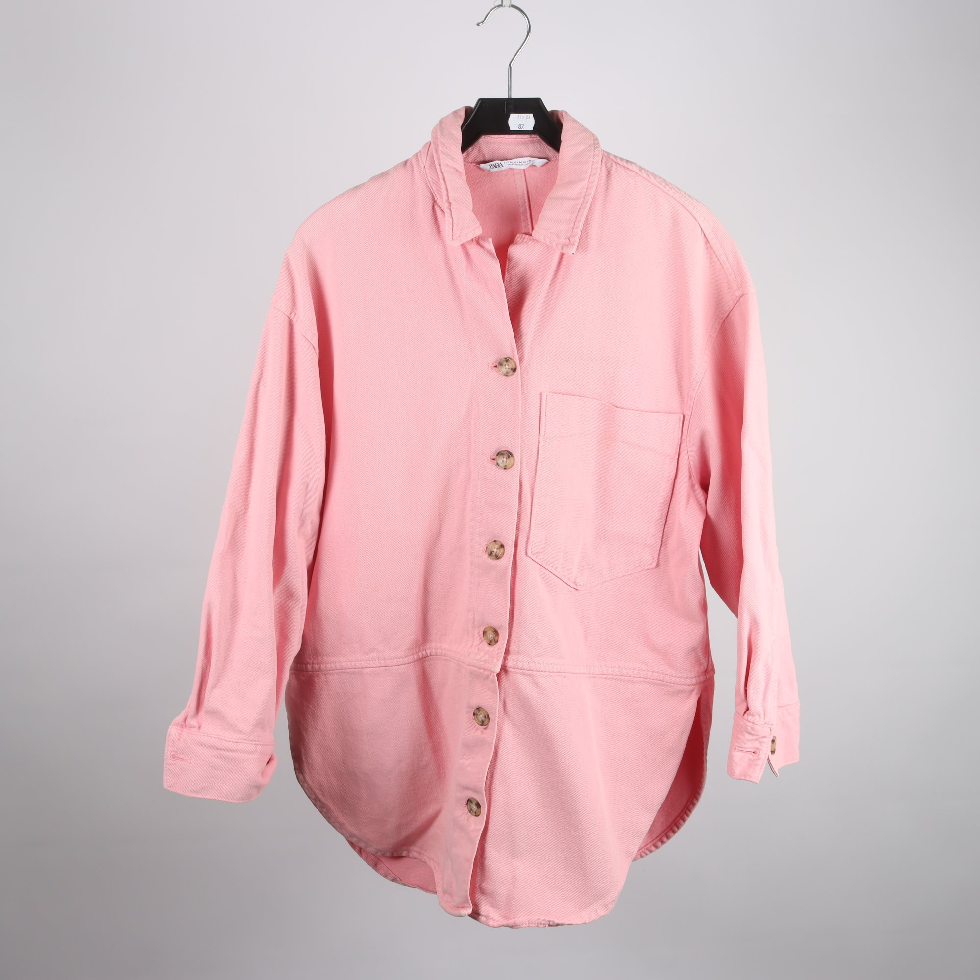 Overshirt,, zara, rosa, stl. M