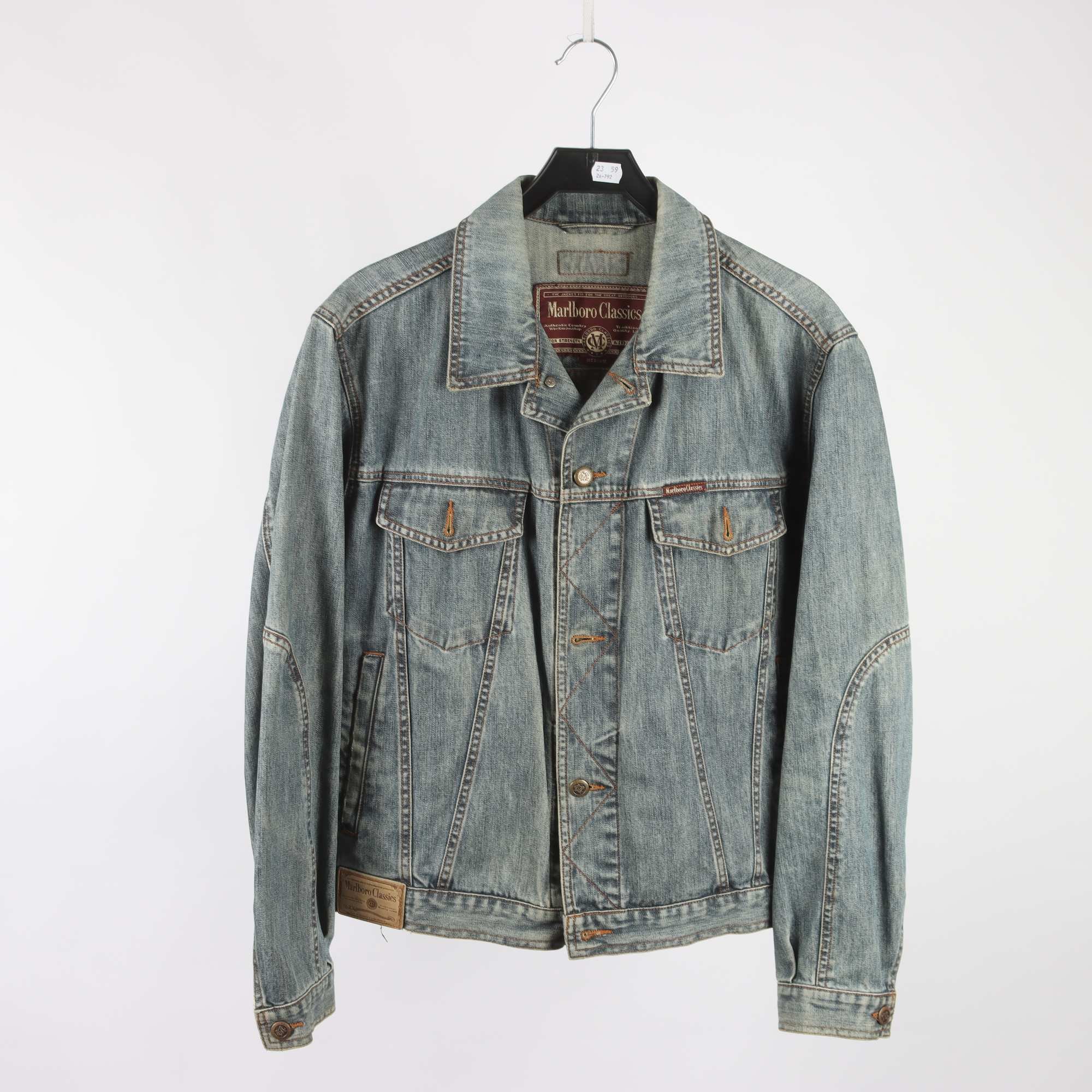 Jeansjacka, Marlboro Classics, stl. M