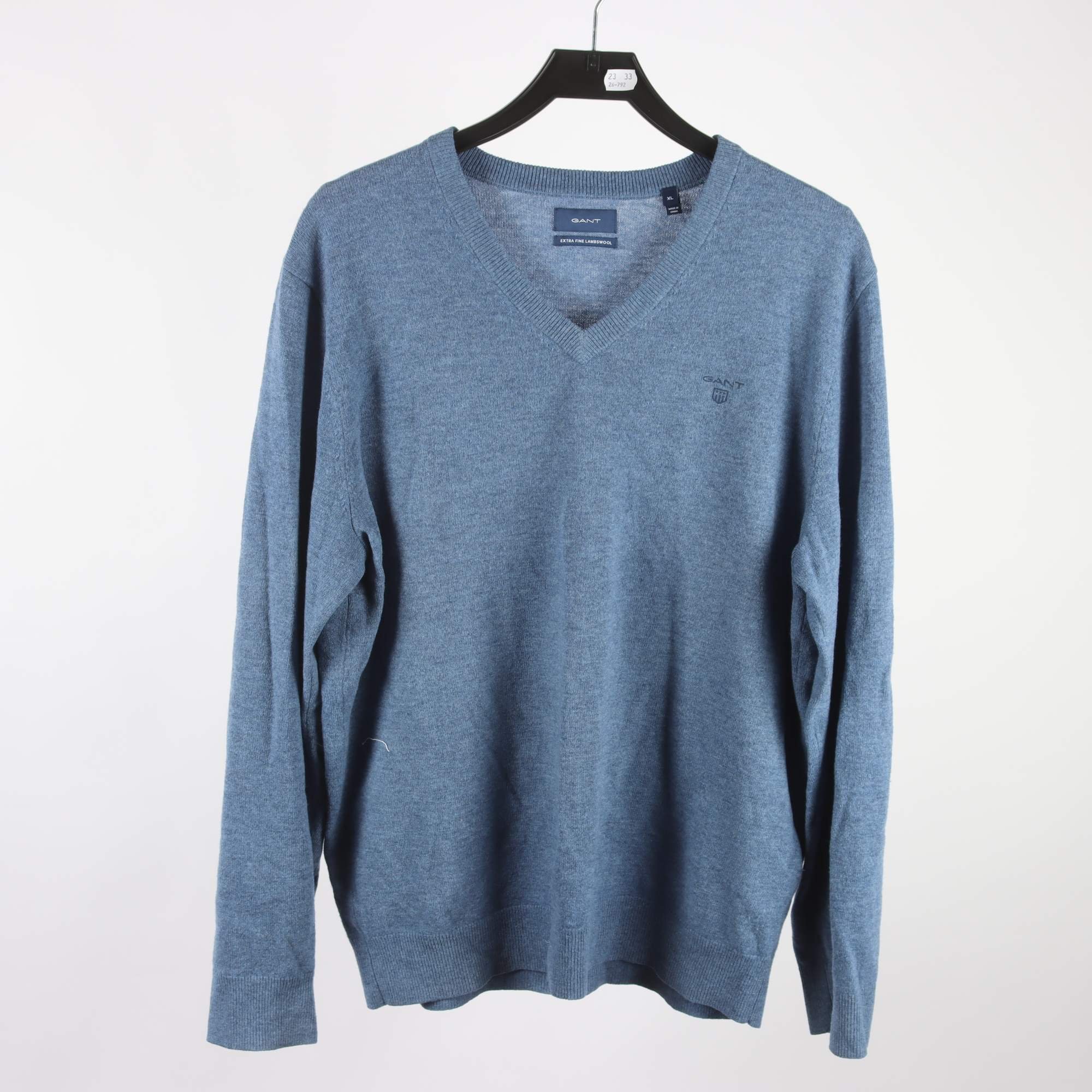 Stickad tröja, Gant, 100% lammull, stl. XL