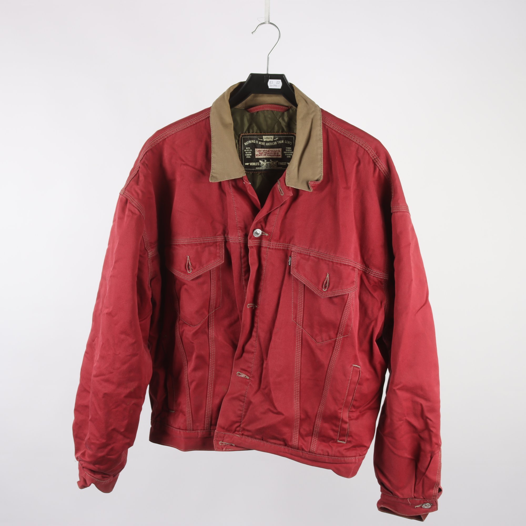 Fodrad jacka, Levi’s, vintage, stl. XL