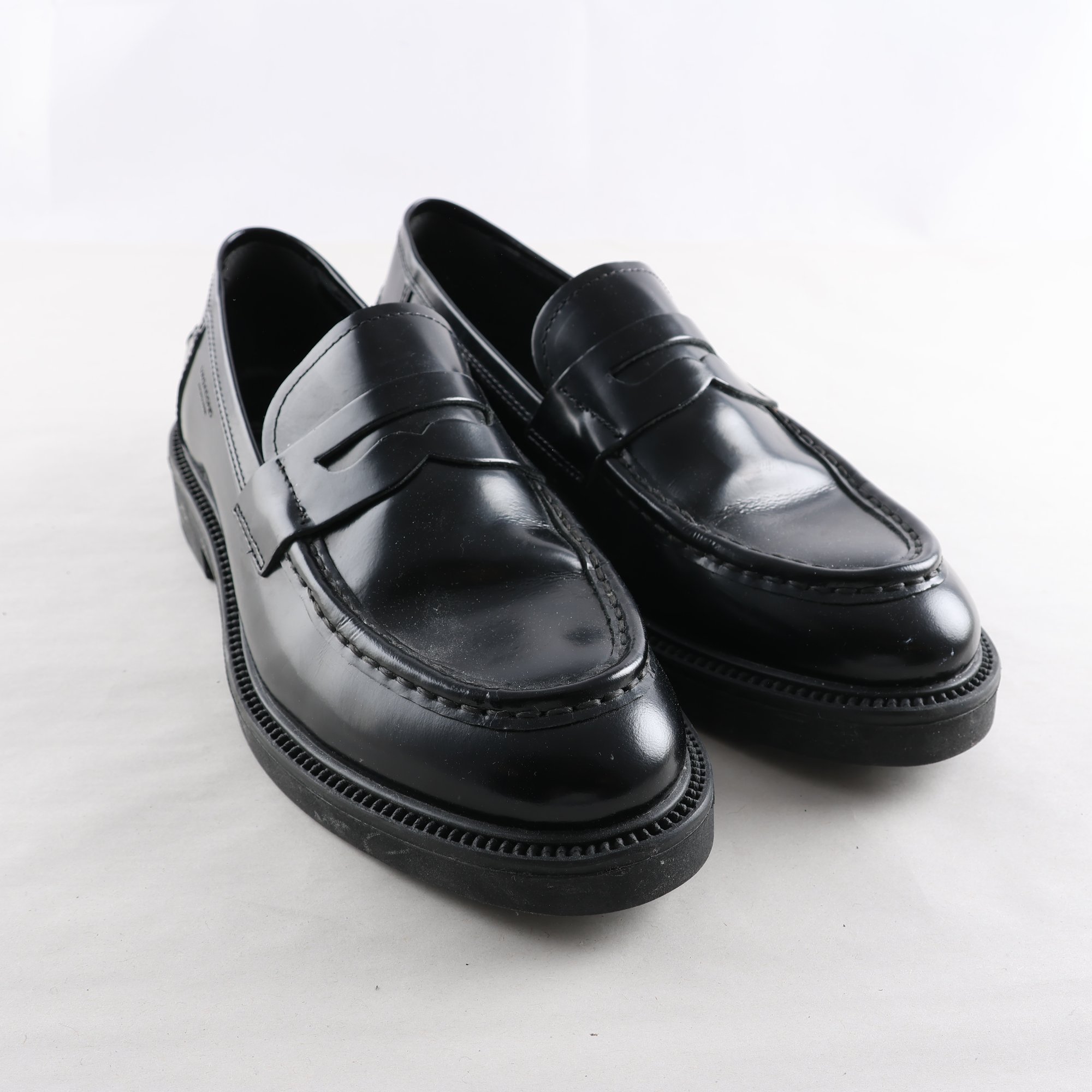 Loafers, Vagabond, läder, stl. 38