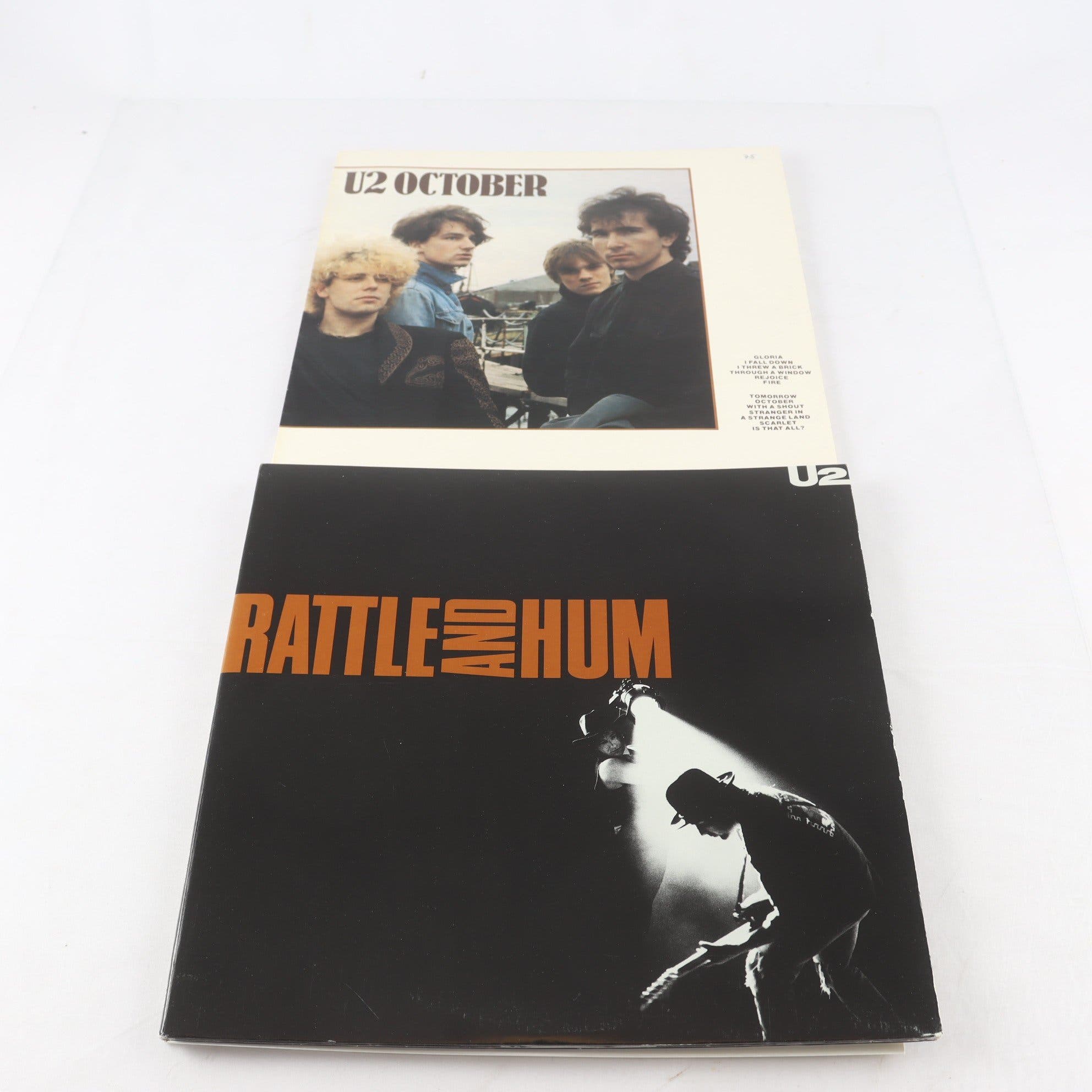 LP U2, Rattle And Hum, October