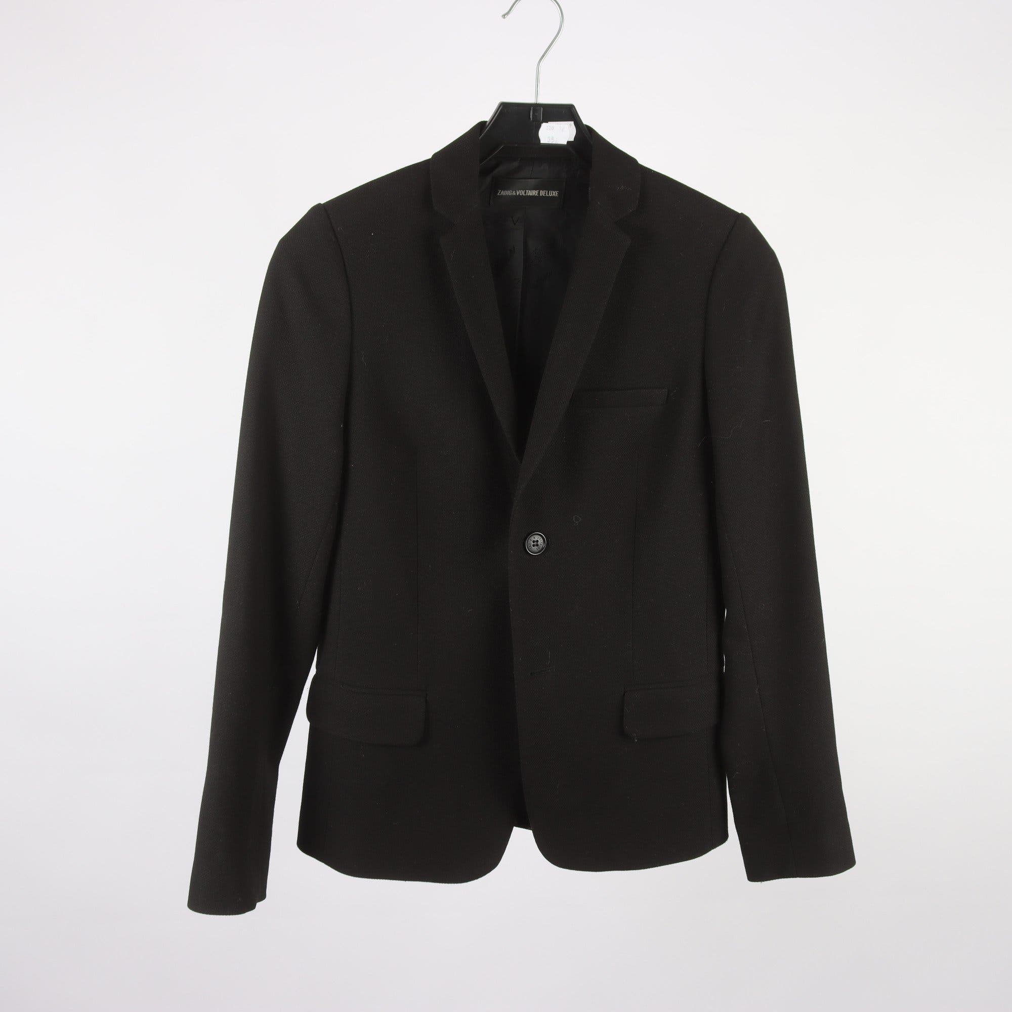 Kavaj, Zadig & Voltaire Deluxe, svart, stl. S.