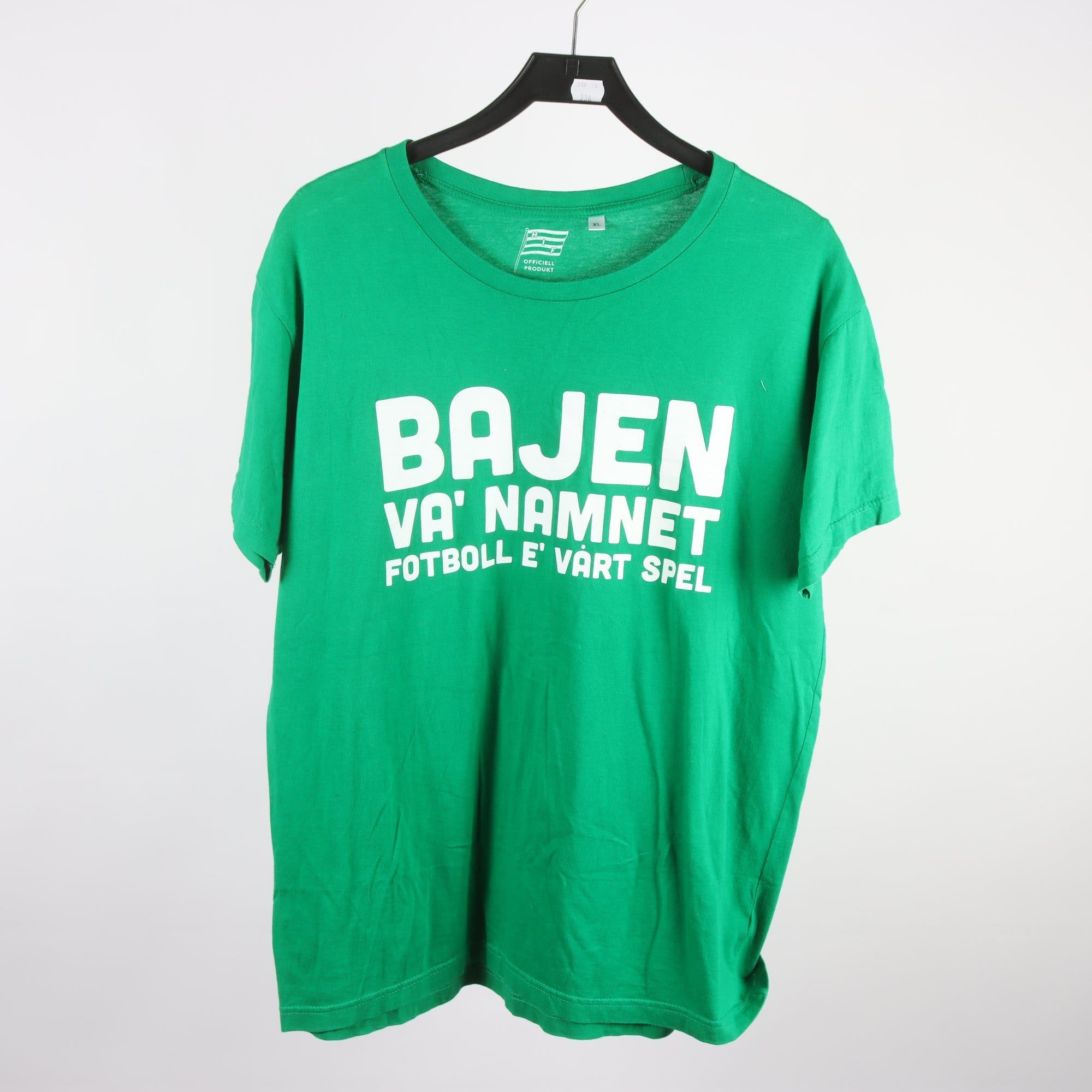 T-shirt, HIF, Hammarby, grön, stl. XL.