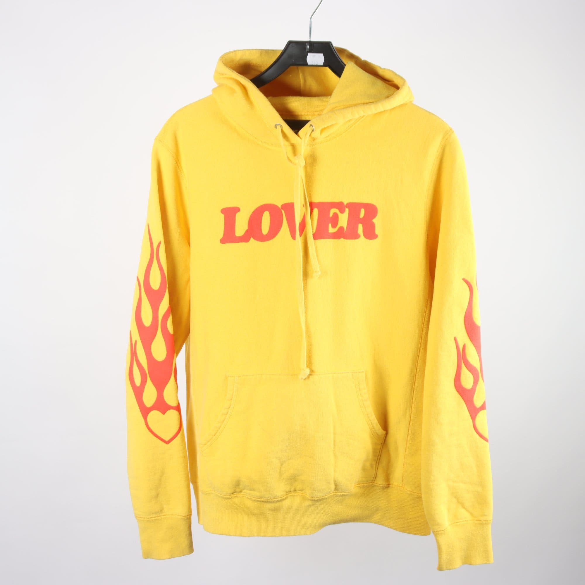 Hoodie, Bianca Chandôn, gul, röd, stl. M.