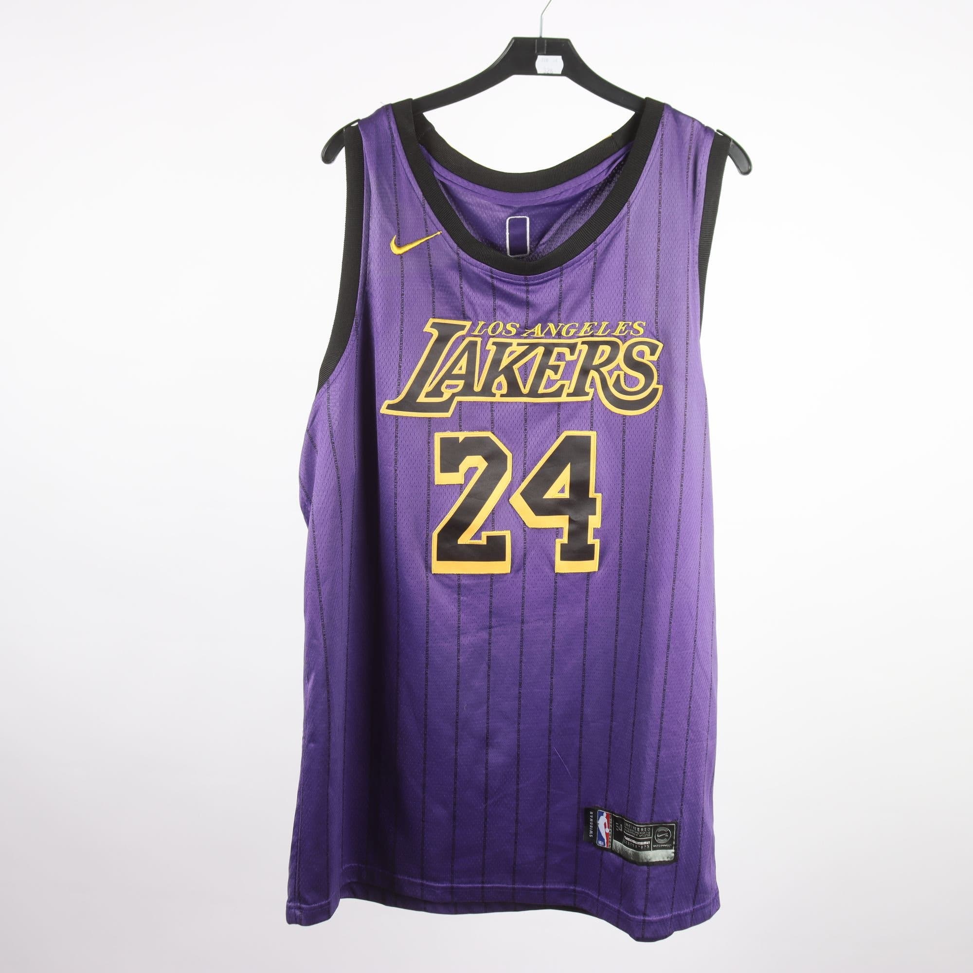 Linne, Nike, NBA, Lakers, Bryant, lila, gul, stl. 54.