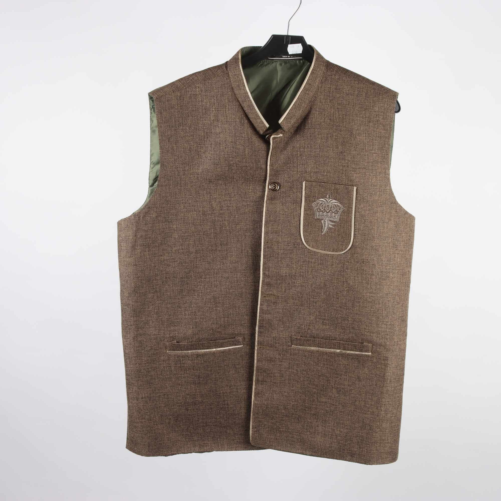 Väst, Sudharas x Harira Collection, brun, stl. L.