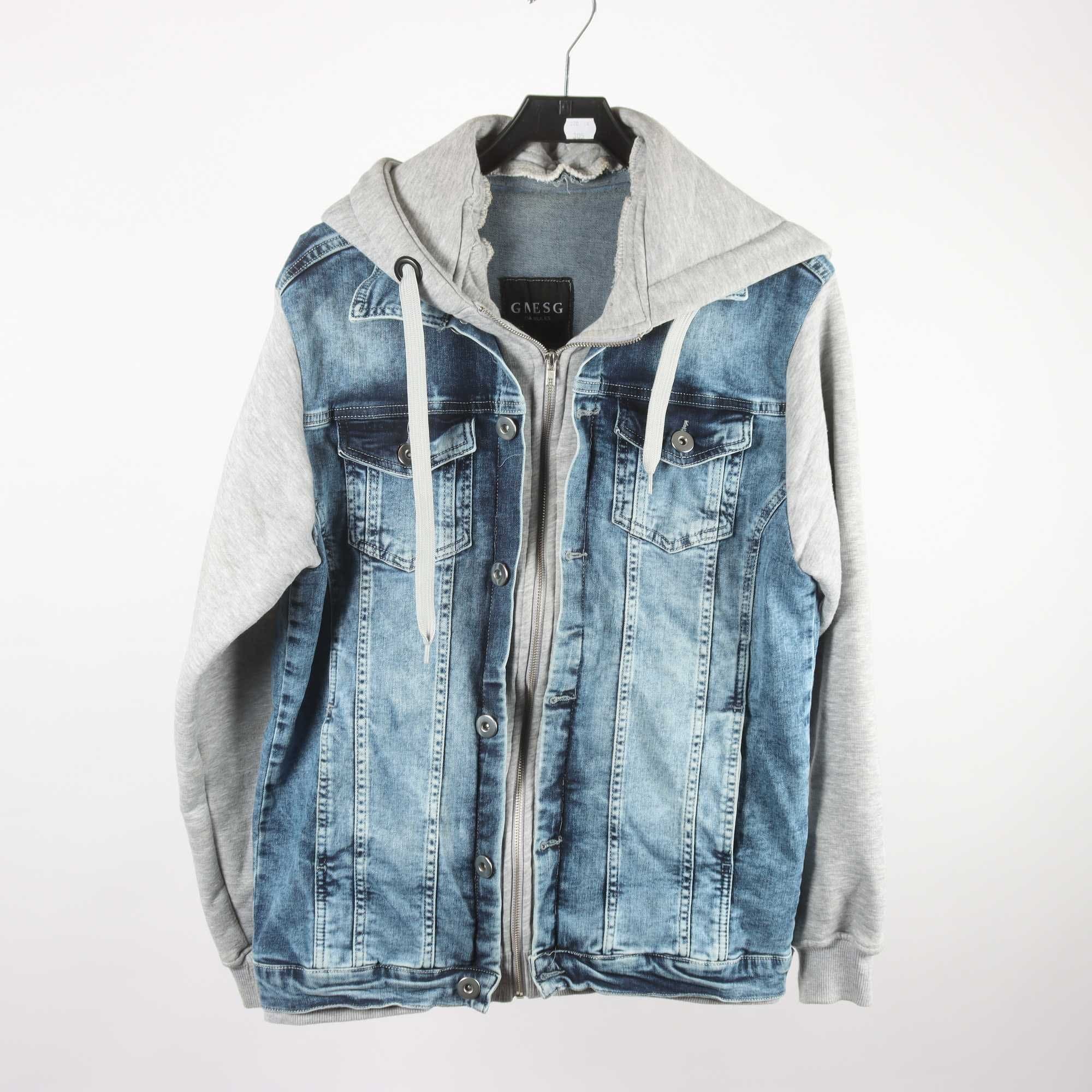Jeansjacka, Gmesg, blå, grå, stl. XL.
