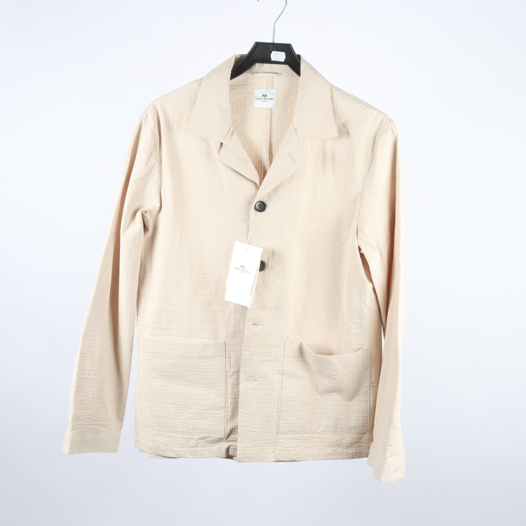 Worker Jacket, John Henric, beige, stl. M.