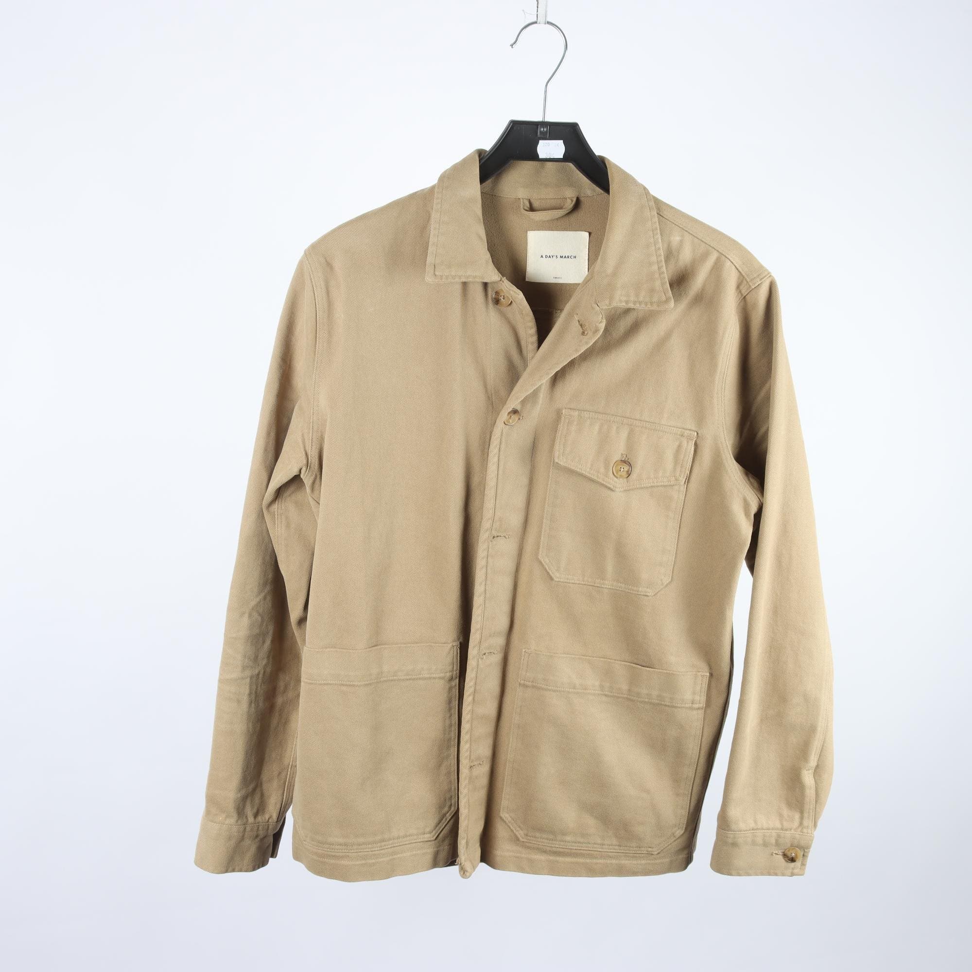 Worker Jacket, A Day’s March, brun, stl. S.