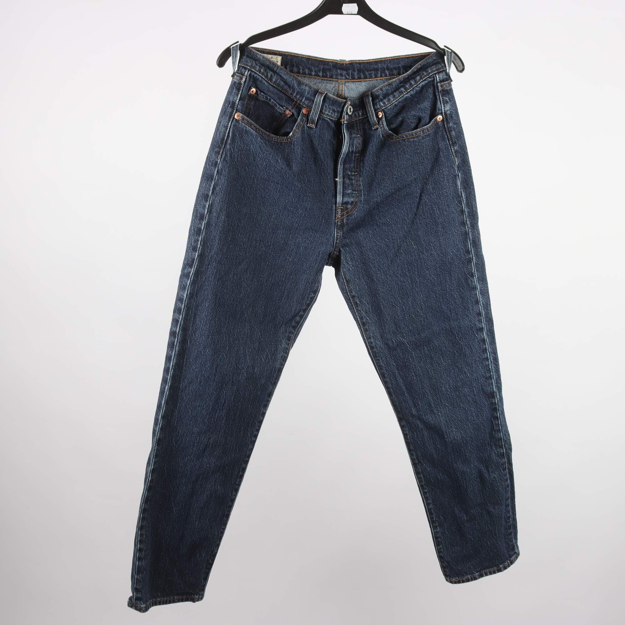 Jeans, Levis, 501, blå, stl. 29/30.