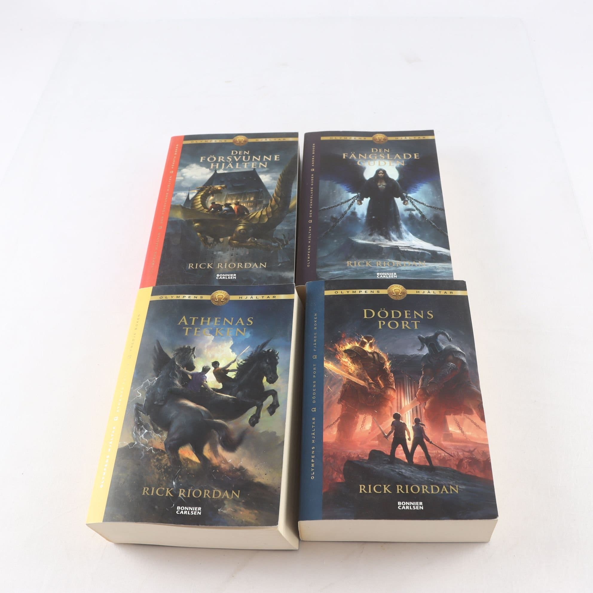 Rick Riordan, Olympens hjältar, Del 1-4