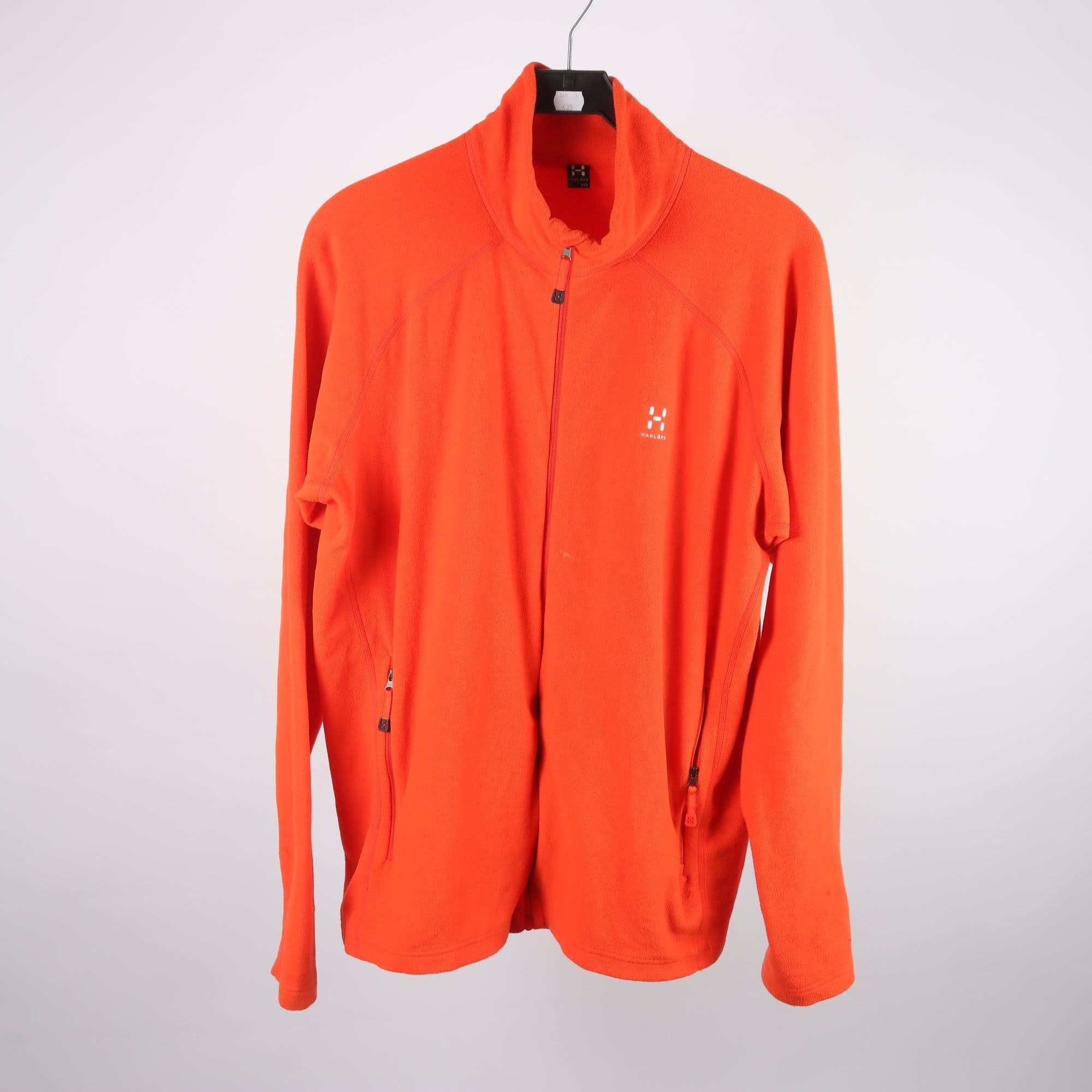 Fleecetröja, Haglöfs, orange, stl. XL.