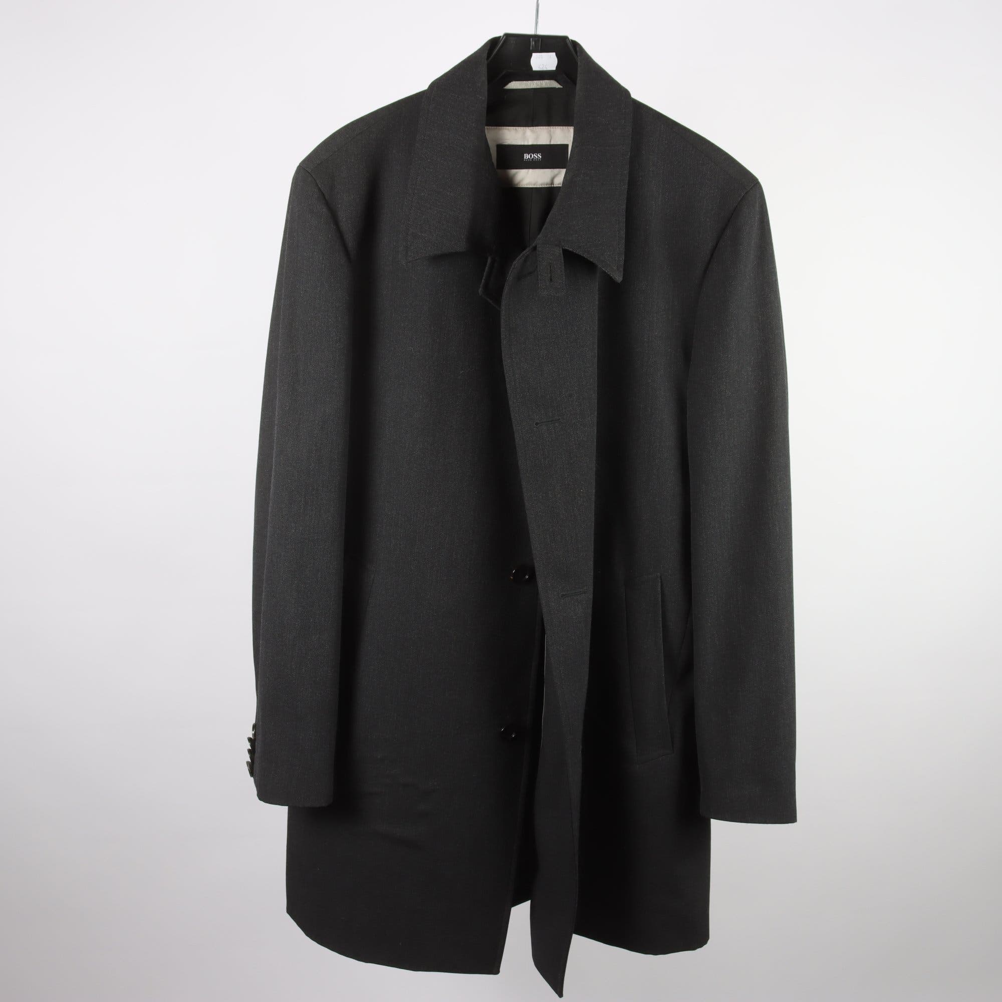 Rock, Hugo Boss, grå, 100% ull, stl. 52.