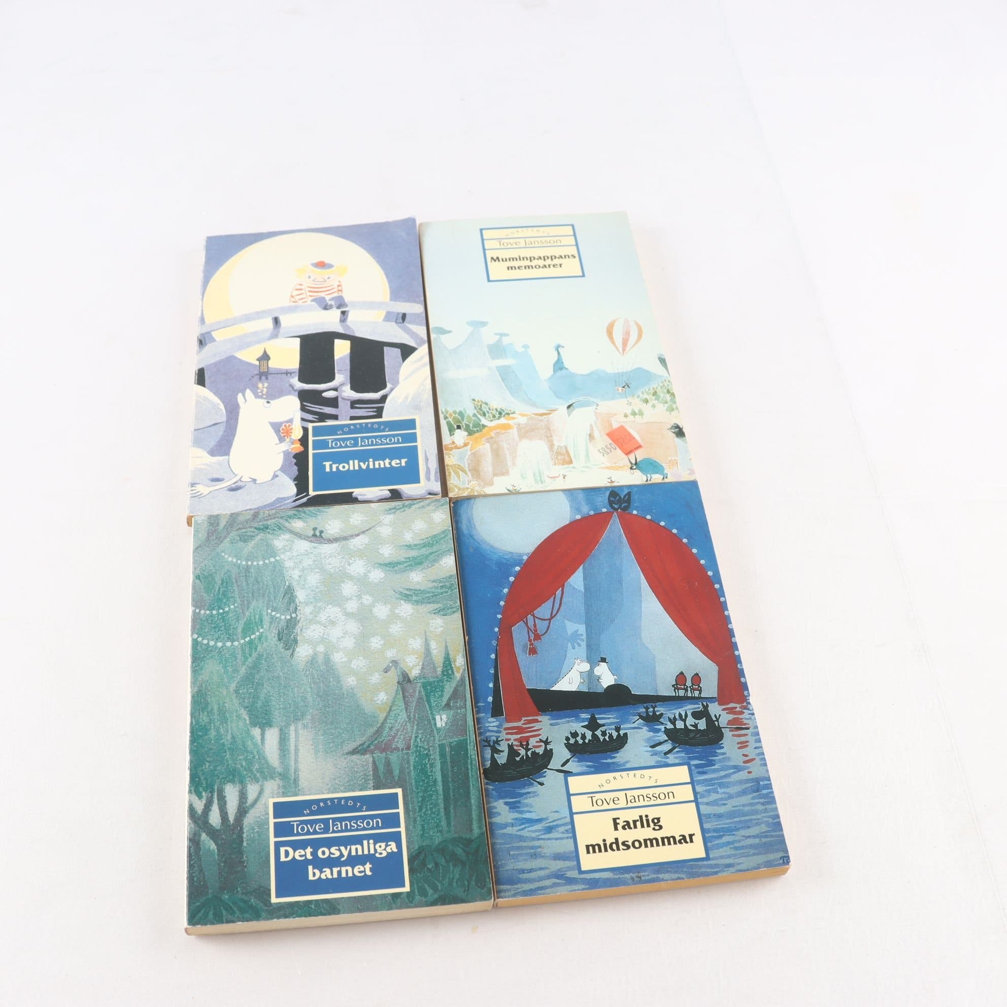 Tove Jansson, bokpaket med 4 volymer