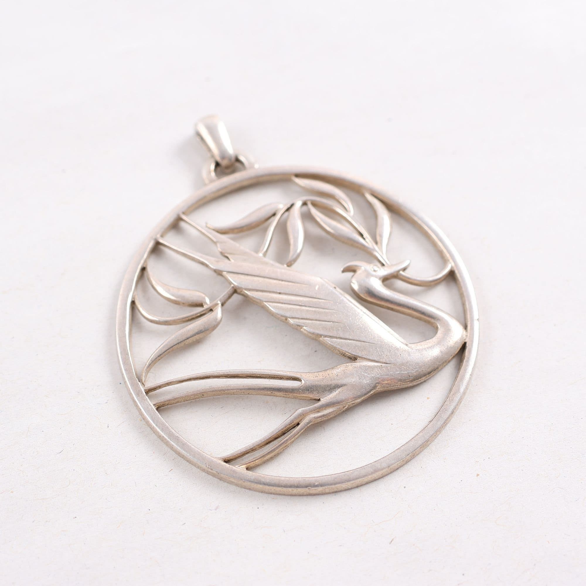 Hängsmycke, silver, vikt: 17.3g