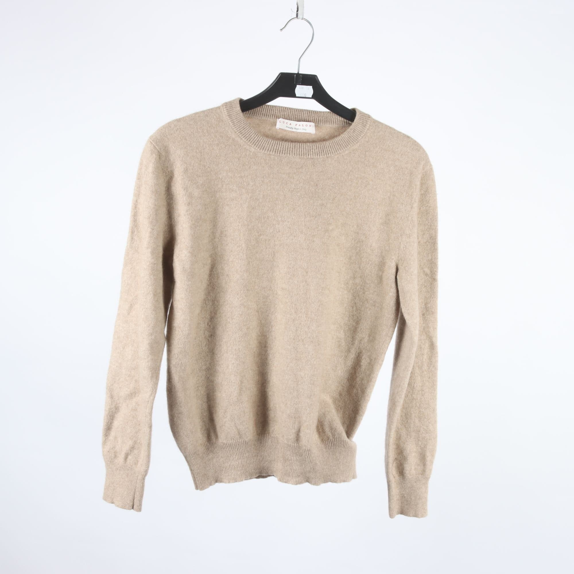 Tröja, Luca Faloni, beige, 100% cashmere, stl. XS.