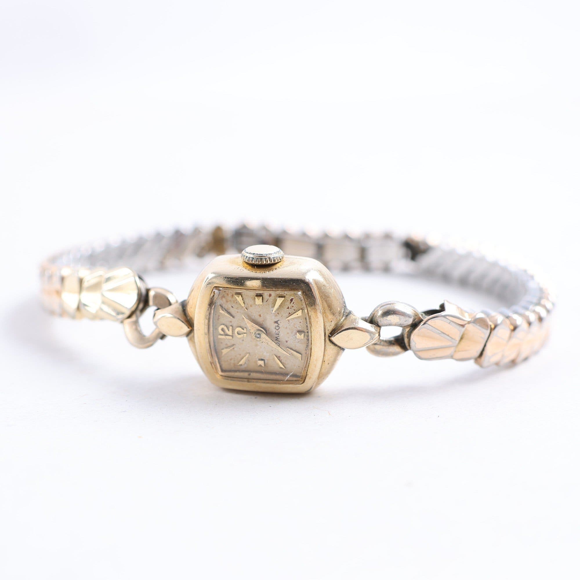Armbandsur, Omega, guld 18k, brv: 16g