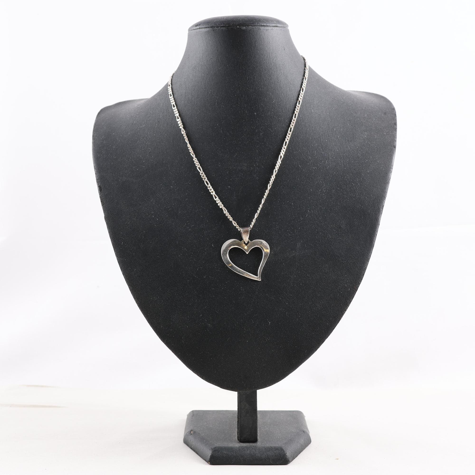 Halsband & hänge, silver, vikt: 12.3g