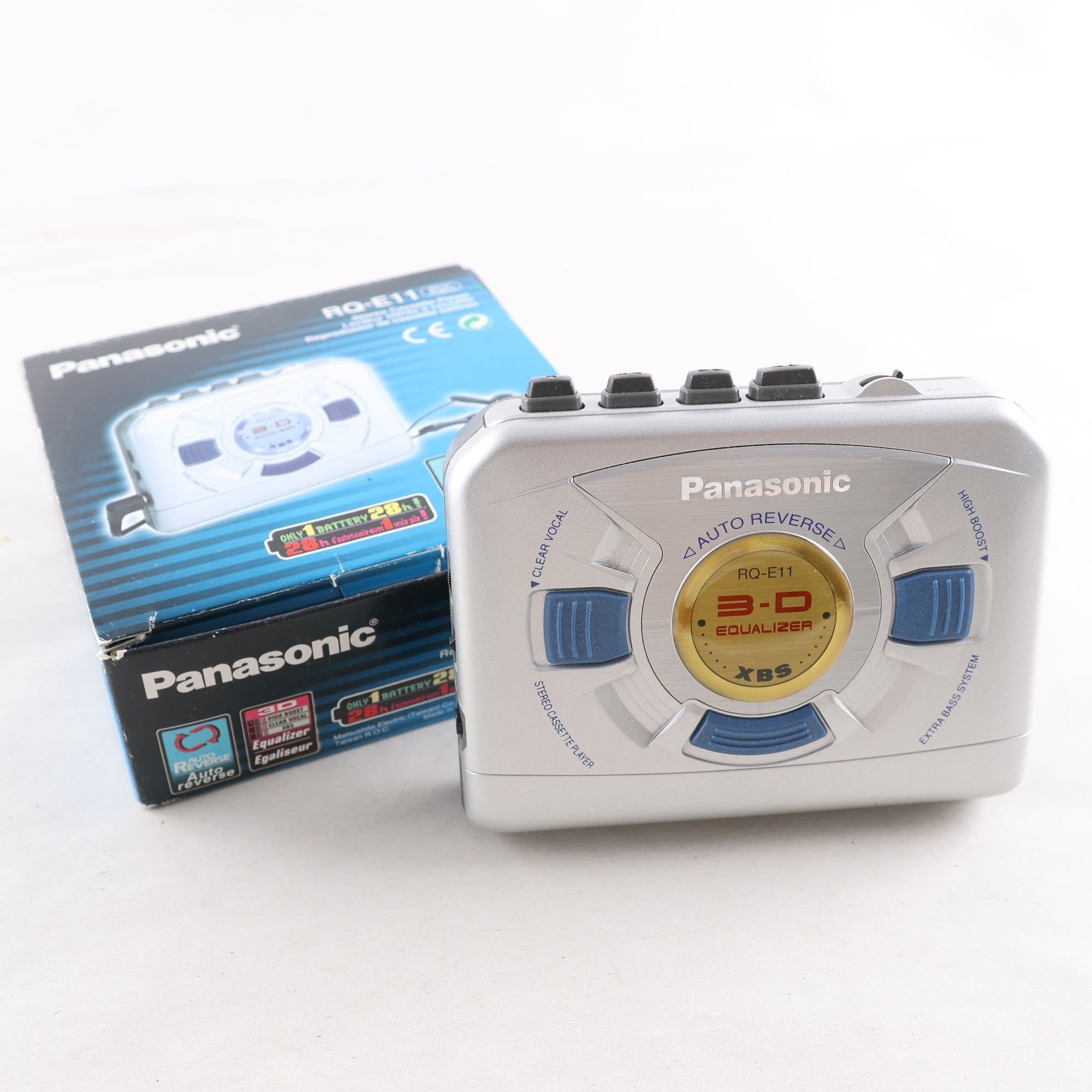 Kassettbandspelare, Panasonic, RQE11