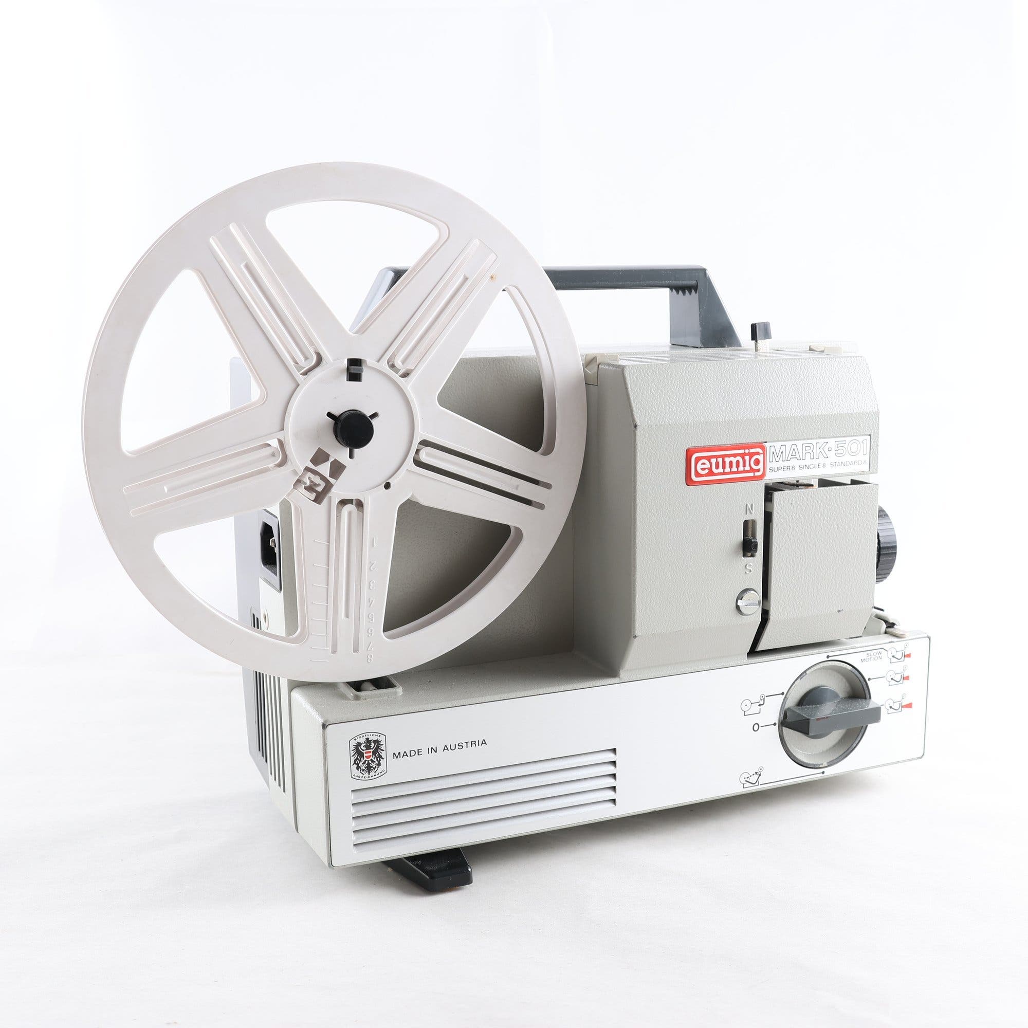 Super 8 projektor, Eumig Mark-501, österrike. Samfraktas ej