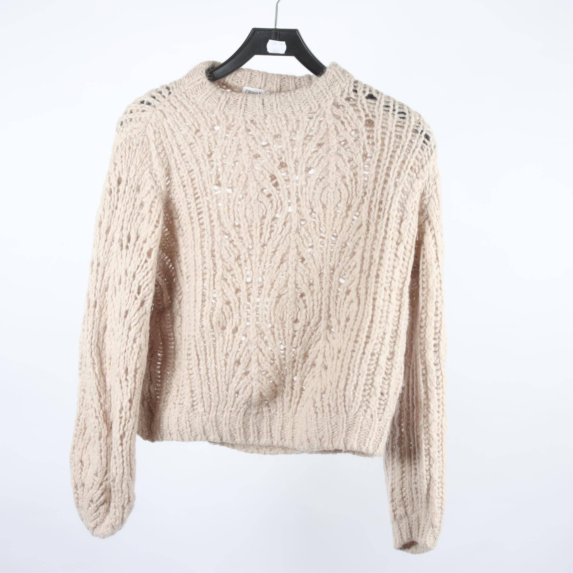 Tröja, Filippa K, beige, mohair, stl. XS.