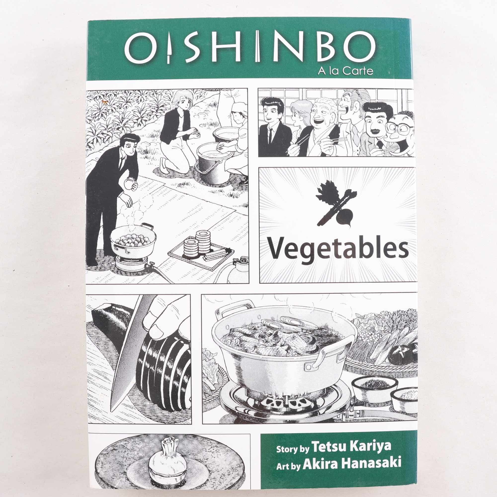 Manga, Oishinbo A la carte vegetables, Tetsu kaiya & Akira hanasaki