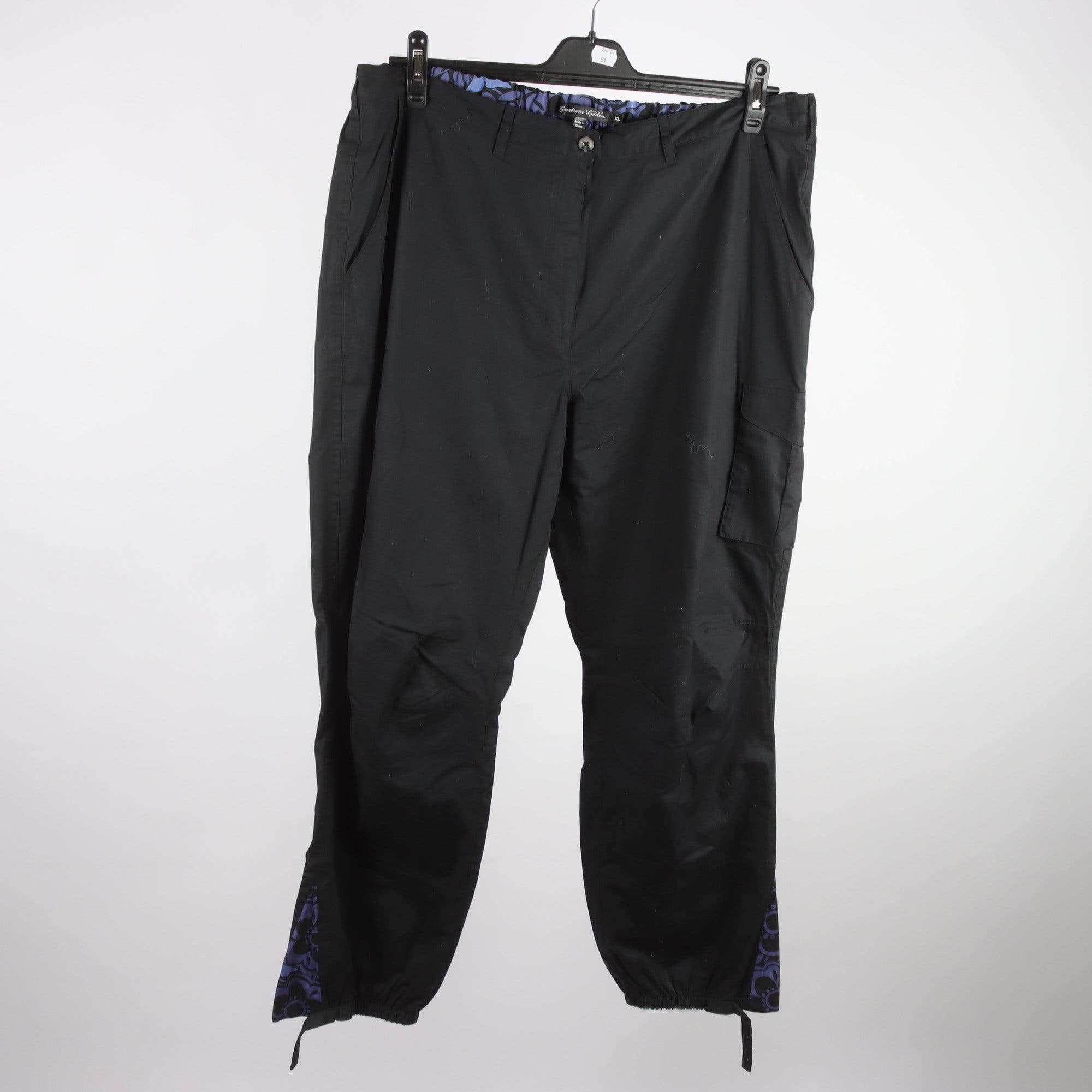 Byxor, Gudrun Sjödén, svart, stl. XL