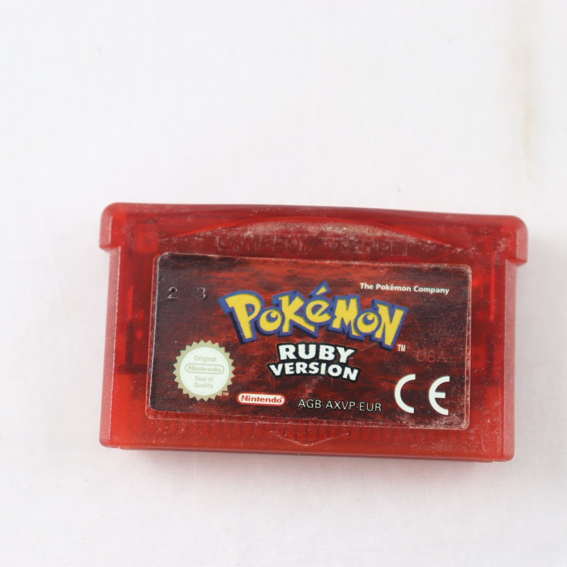 Spel, Nintendo Gameboy Advance, pokemon