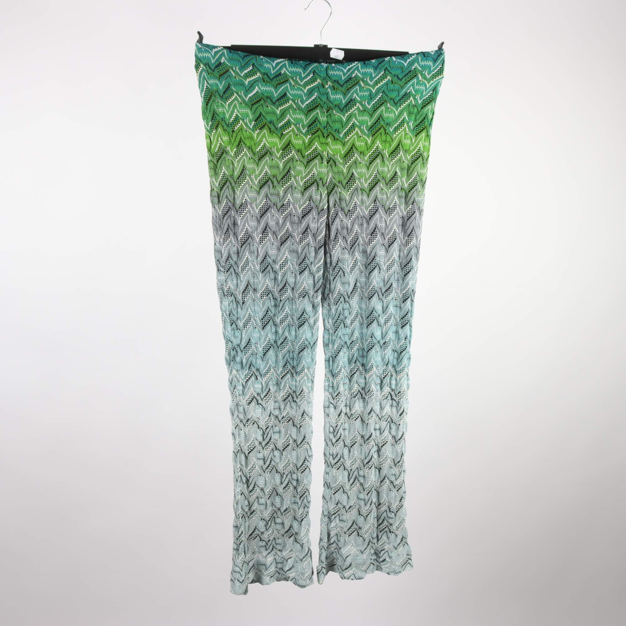 Byxor, Missoni, grön, grå, vit, stl. 44
