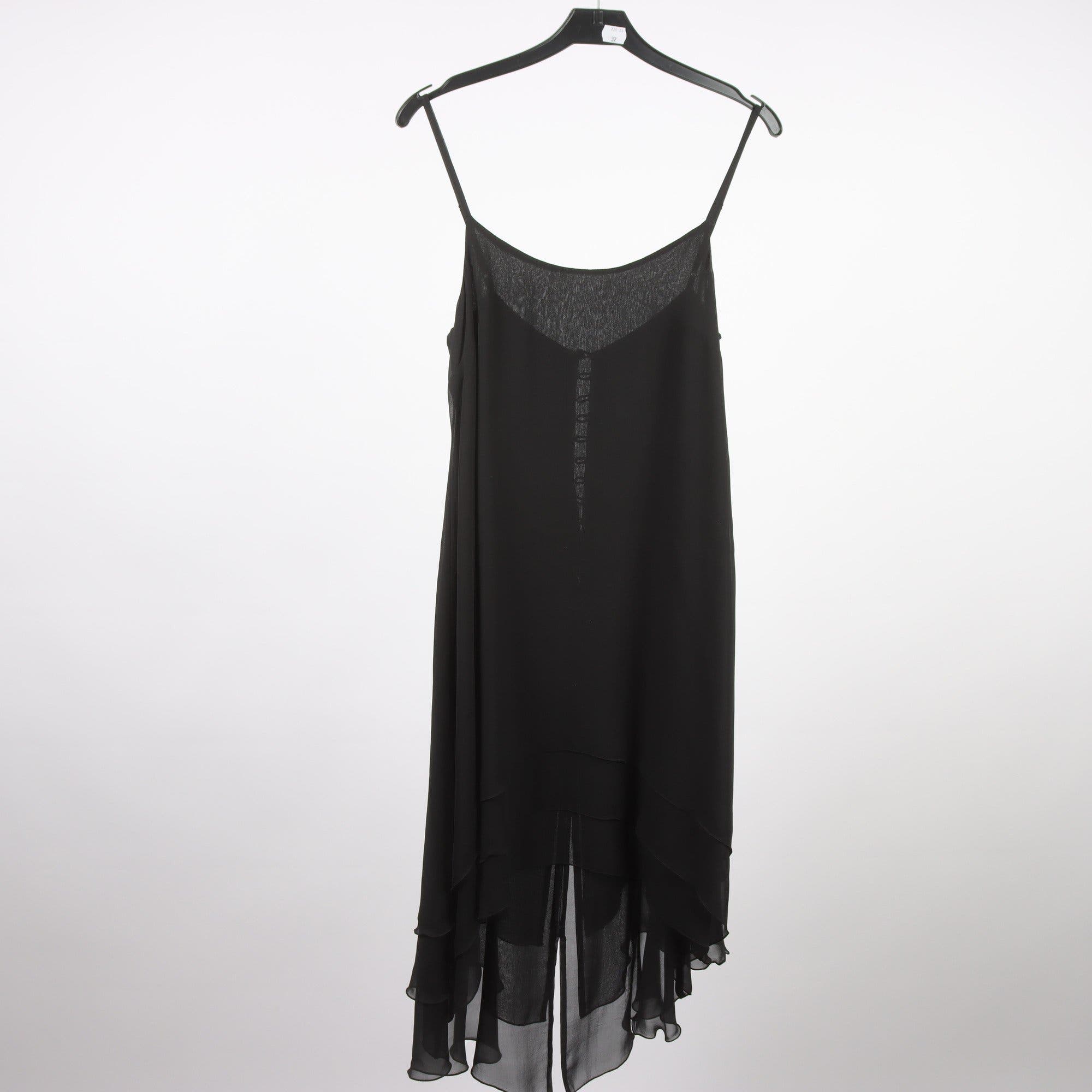 Klänning, Karl Lagerfeld x H&M, svart, 100% silke, stl. 36