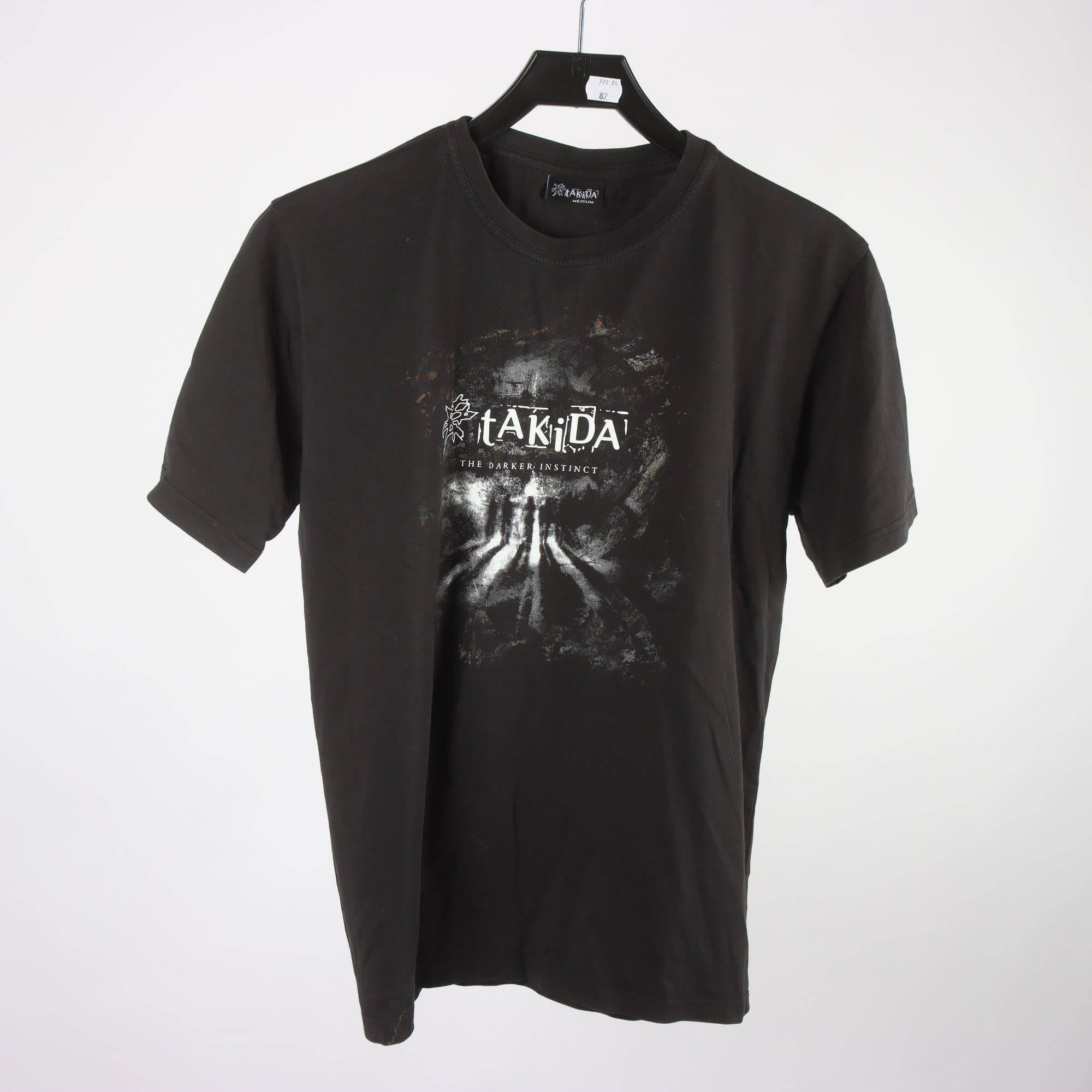 T-shirt, Takida, svart, stl. M