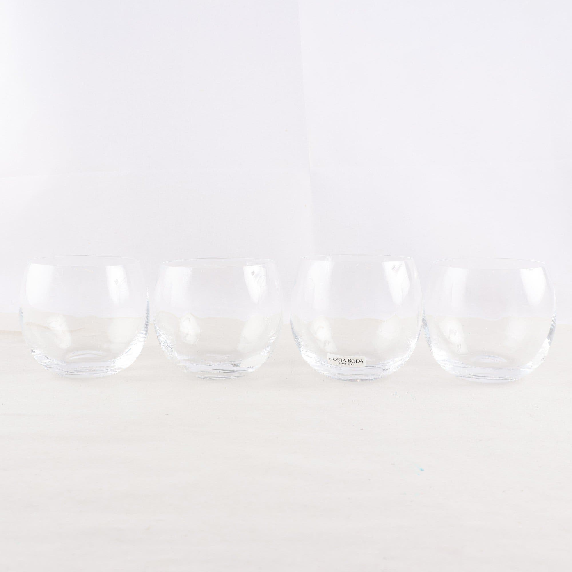 Whiskeyglas, Kosta Boda, ”Chateau” 4 st
