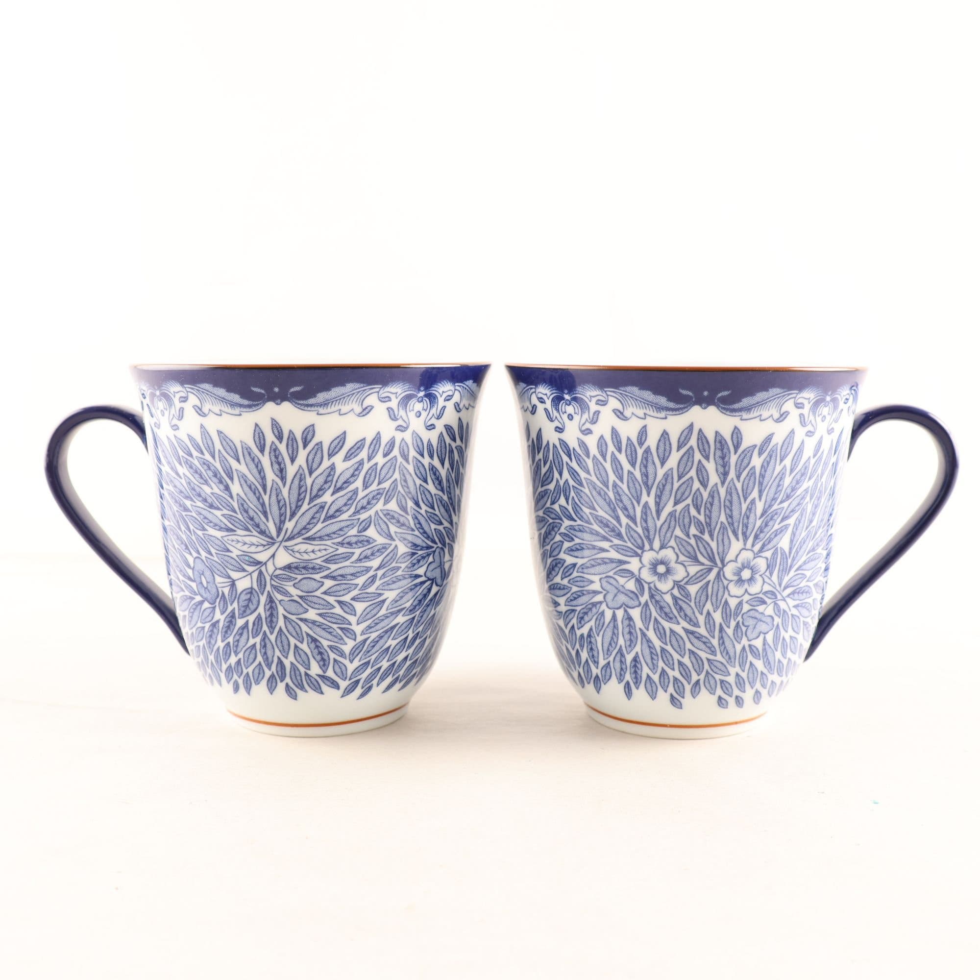 Kaffemuggar, Rörstrand, Ostindia Floris, 2 st