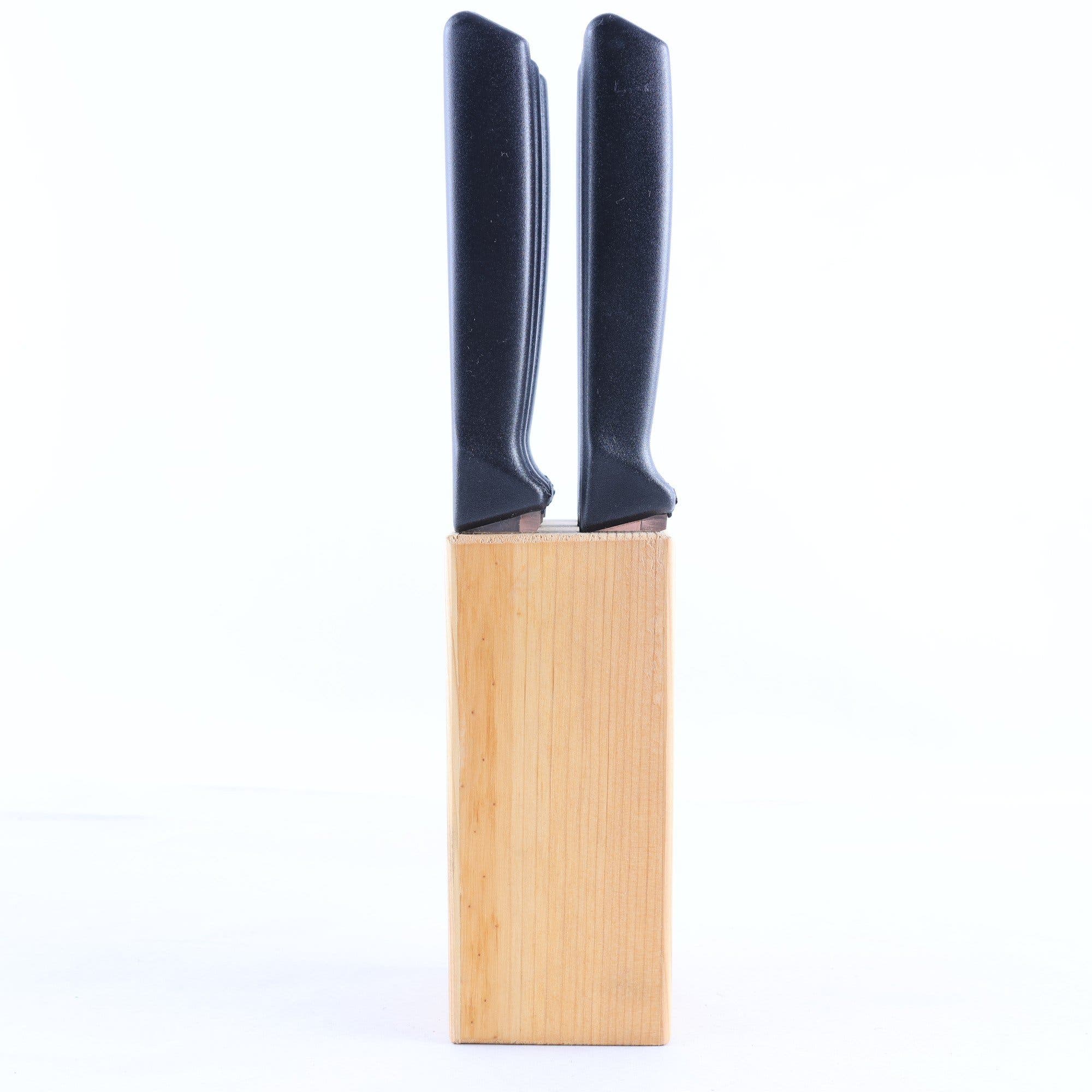 Grillknivar i block, Fiskars, 6 st