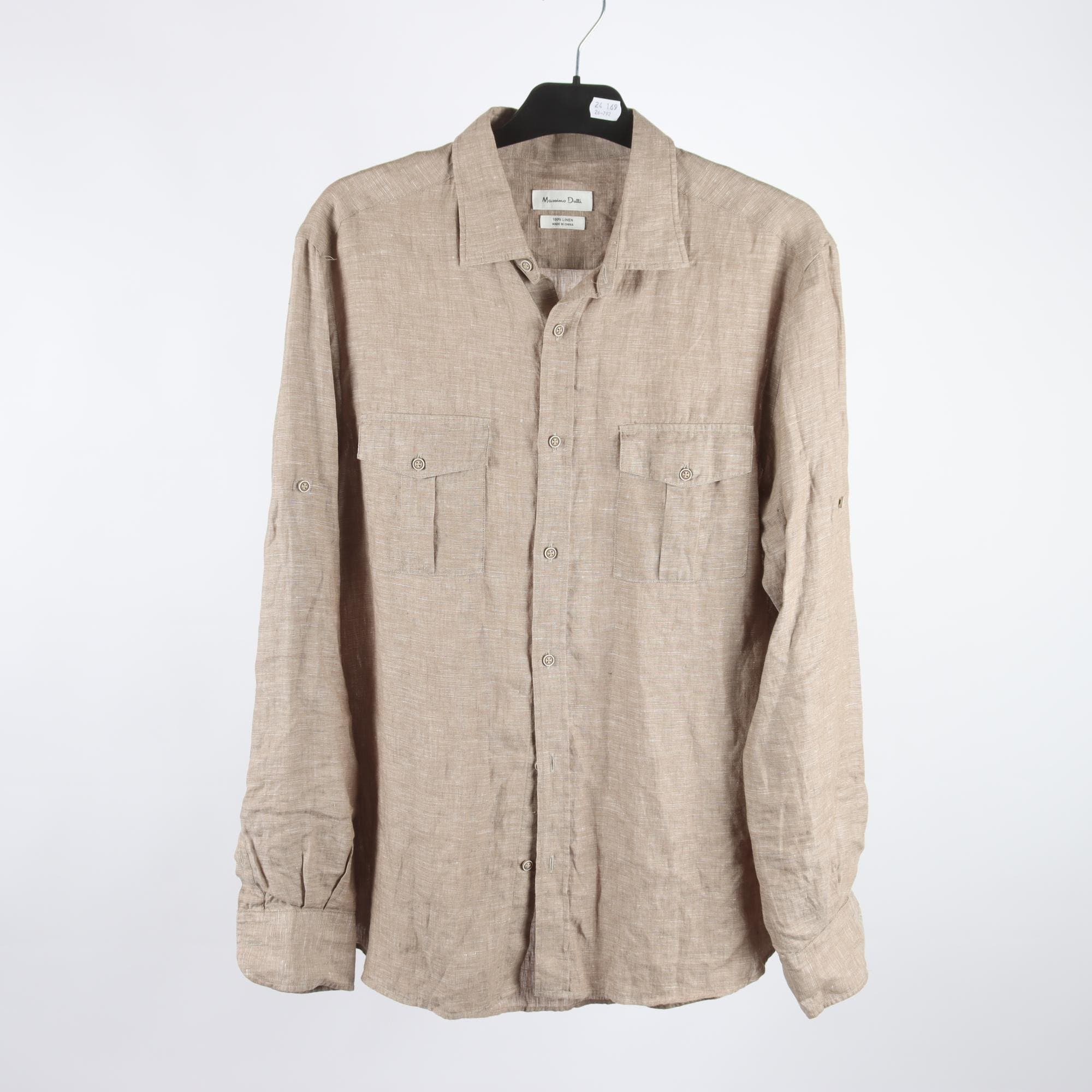 Skjorta, Massimo Dutti, 100% lin, stl. L