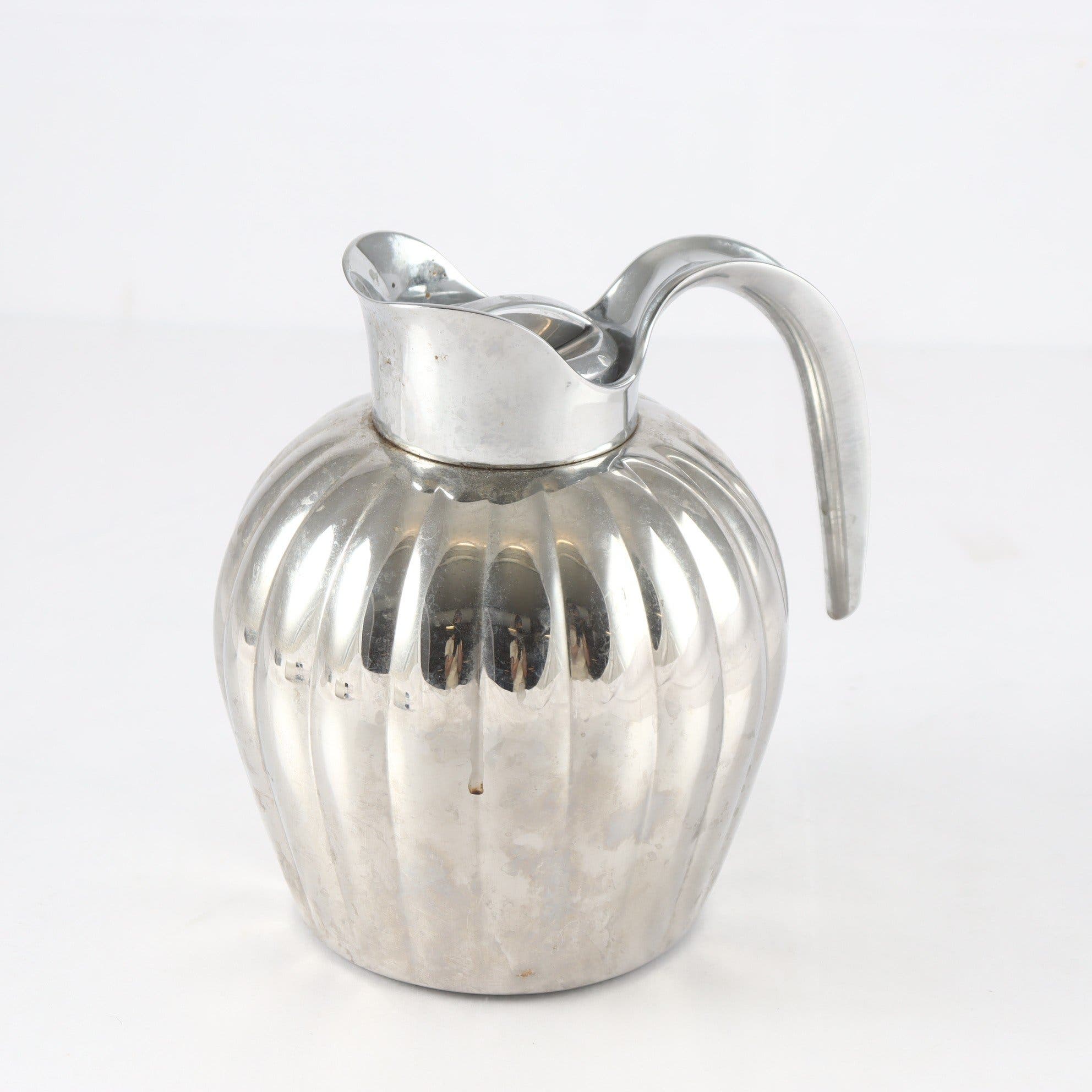 Termoskanna, rostfritt stål, Sigvard Bernadotte, Georg Jensen. Samfraktas ej.