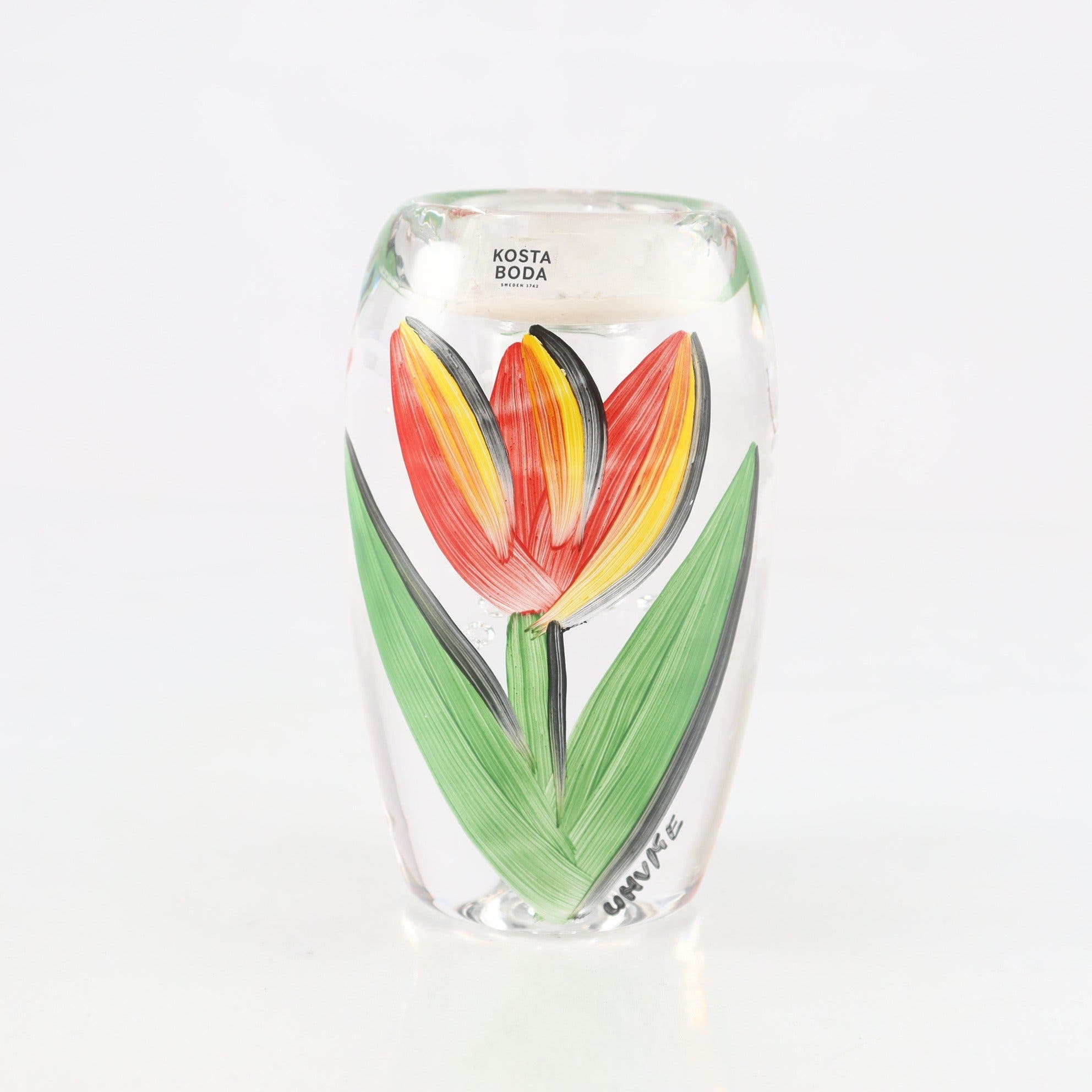 Ljusstake, Tulipa, Ulrica Hydman Vallien, Kosta Boda