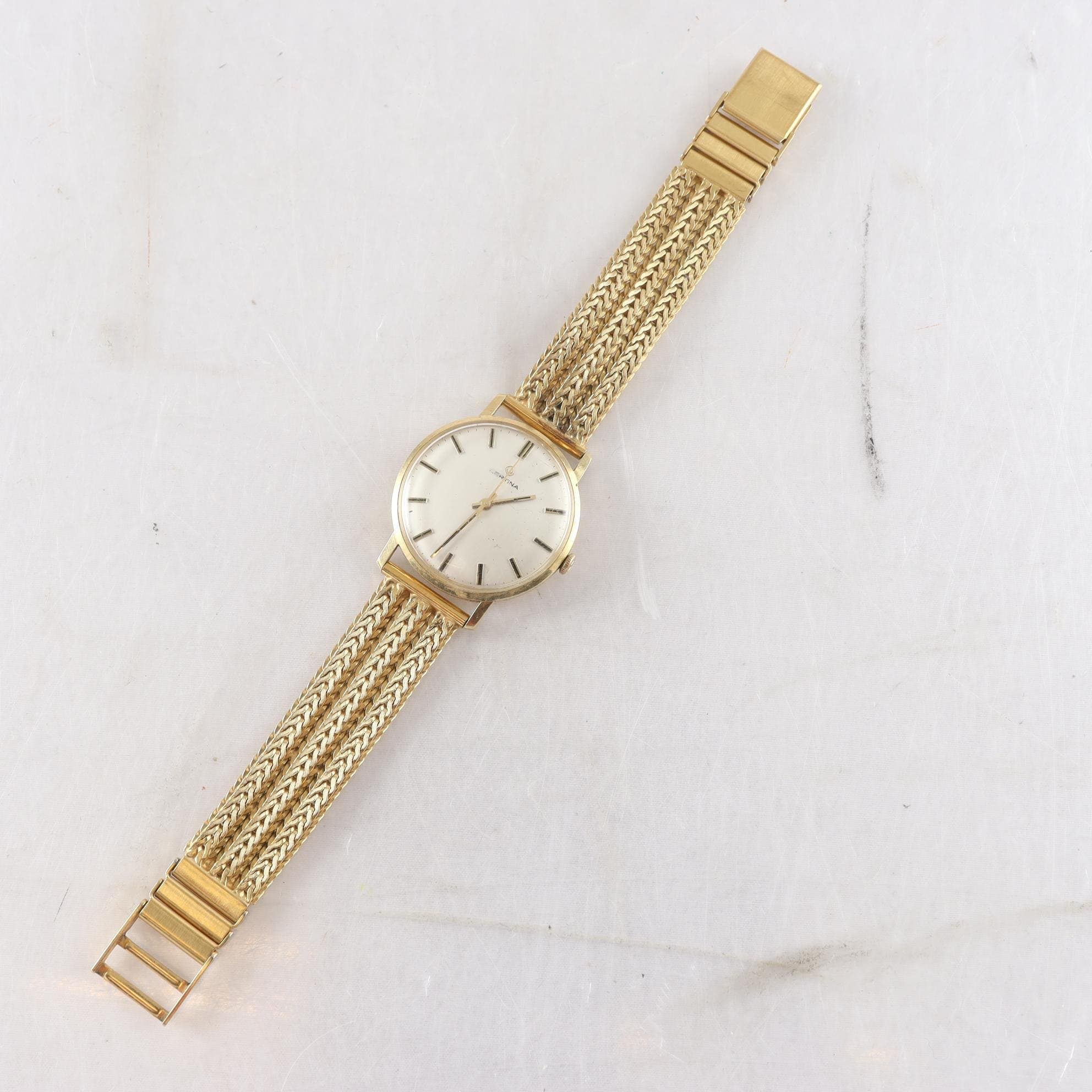 Armbandsur, ”Certina”, 18K Guld