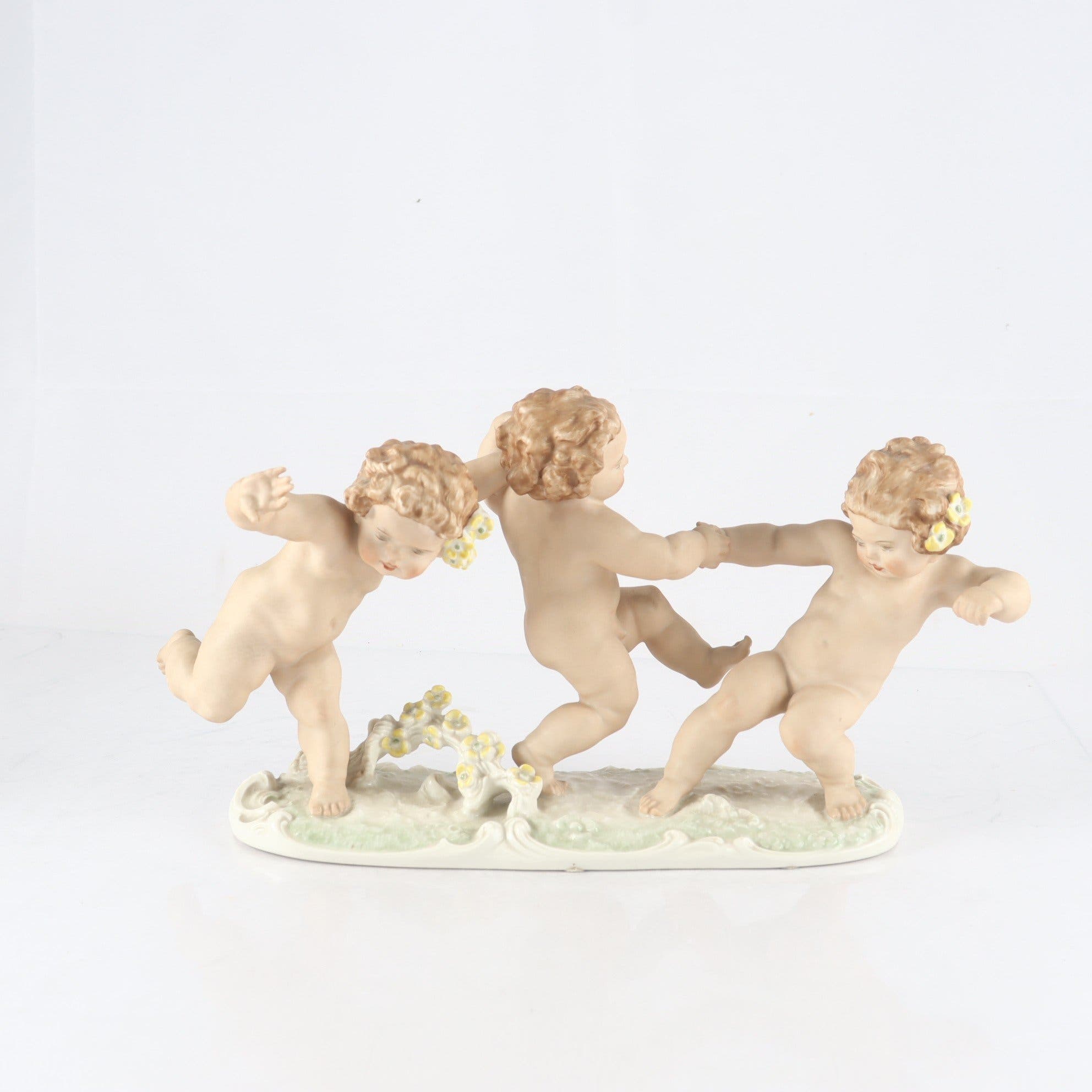 Figurin, Karl Tutter, Hutschenreuther, tidigt 1900-tal. Samfraktas ej.