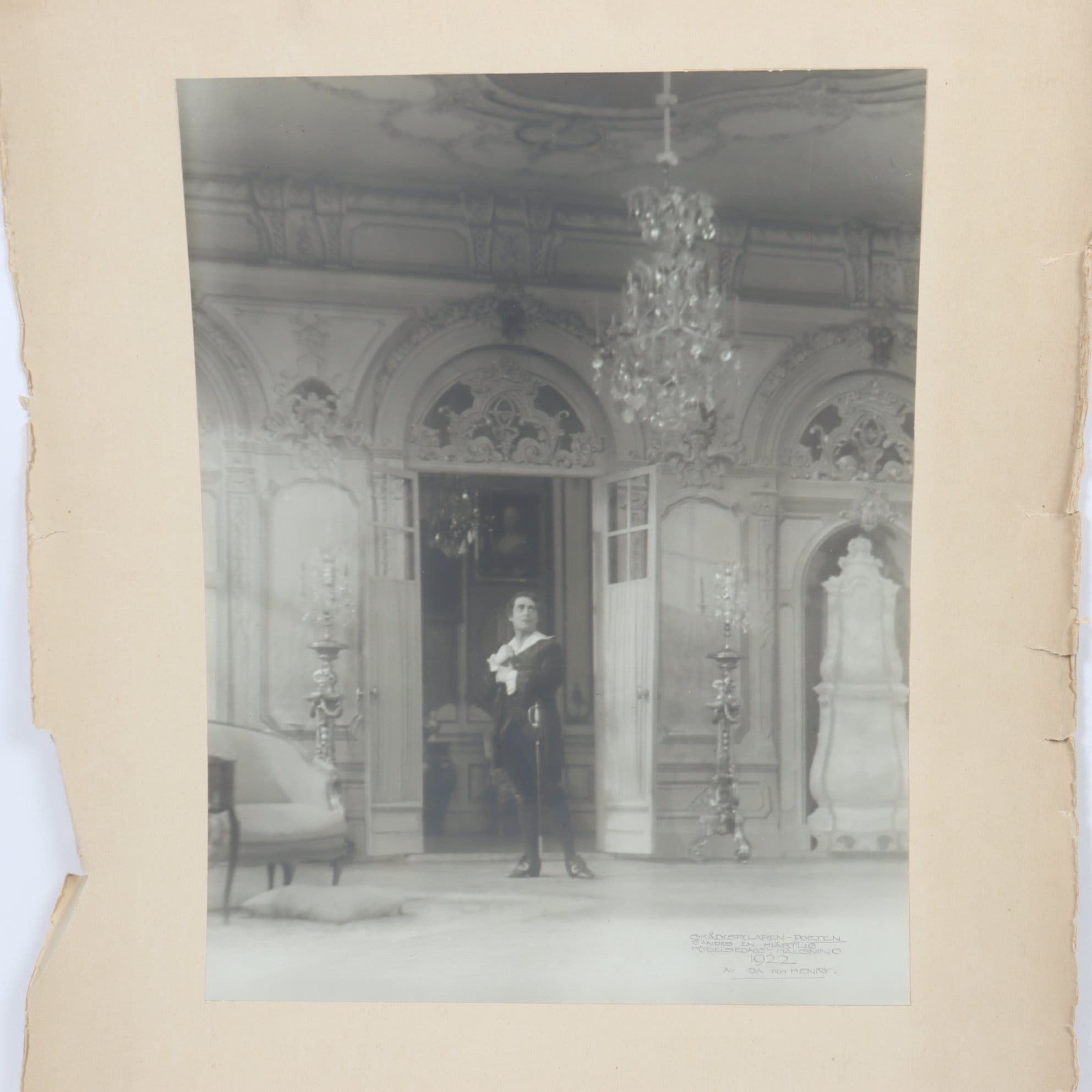 Oramat fotografi, 1922. Endast avhämtning.