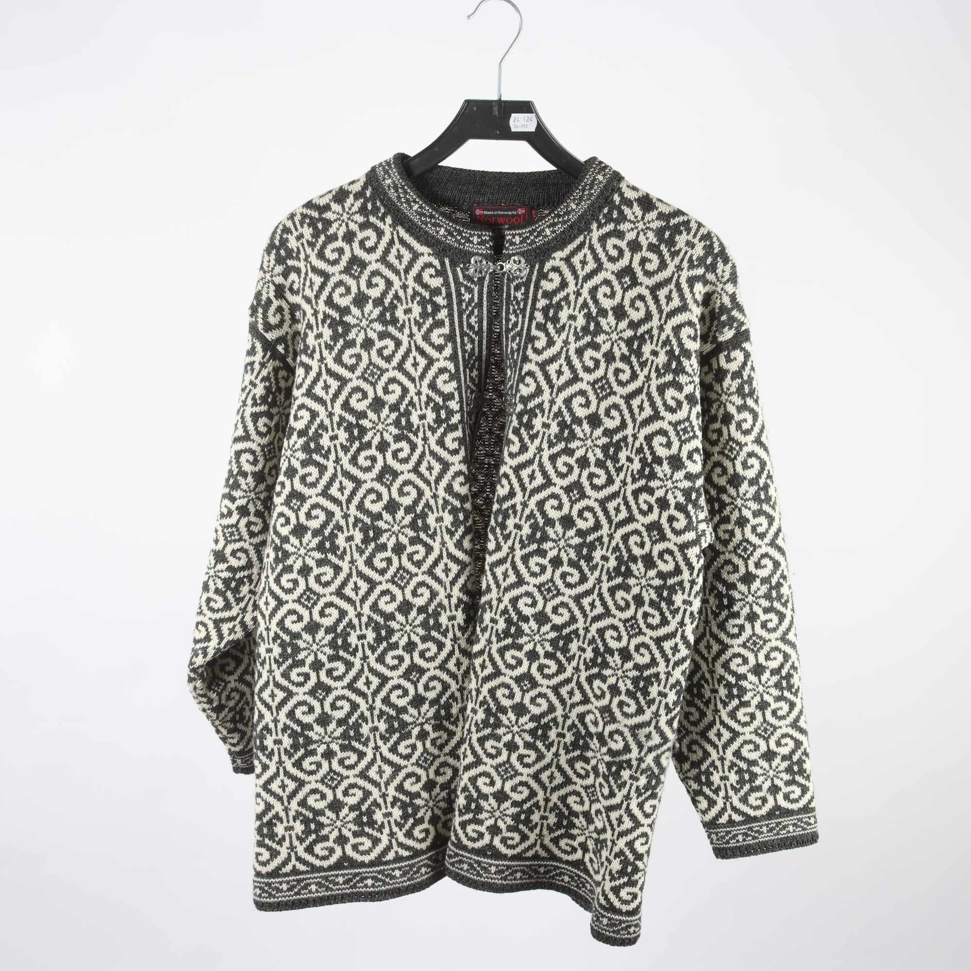 Lusekofta, Norwool, 100% ull, stl. M