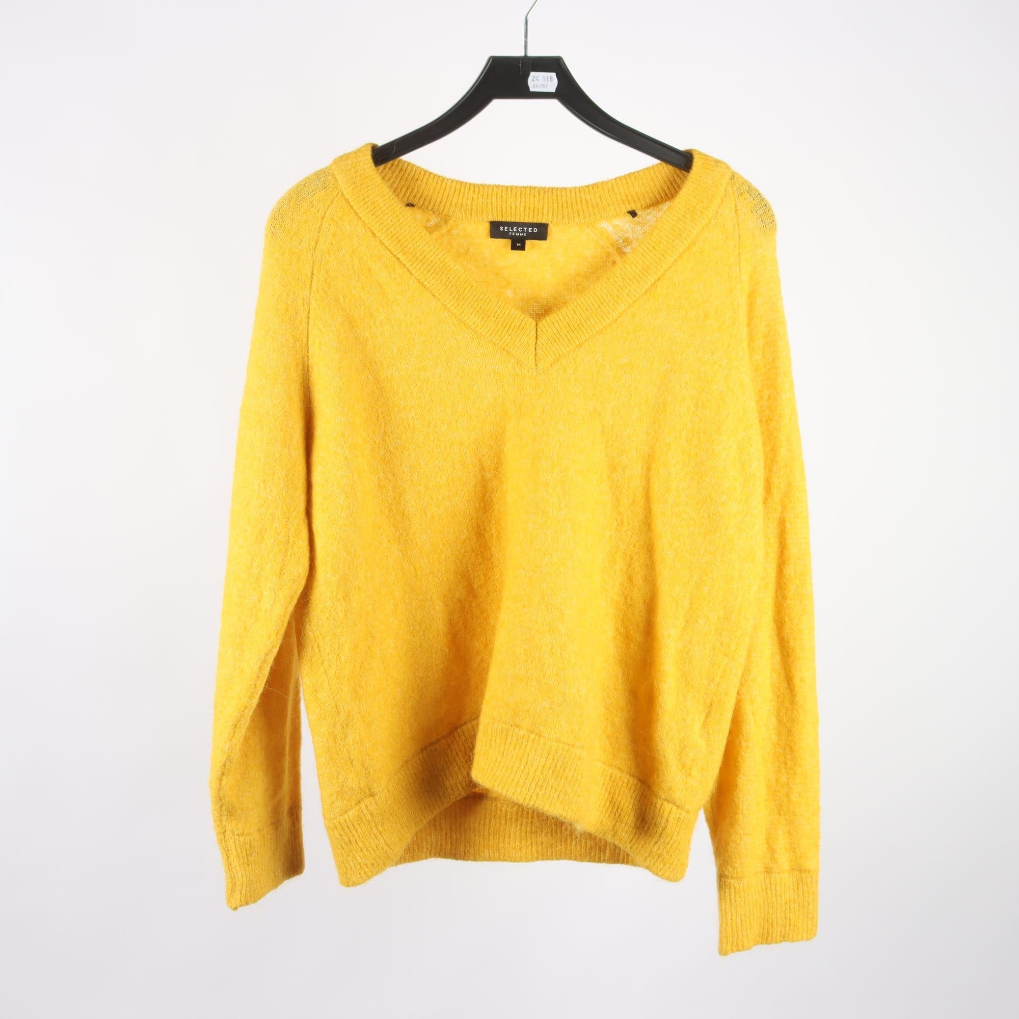 Stickad tröja, Selected Femme, stl. M